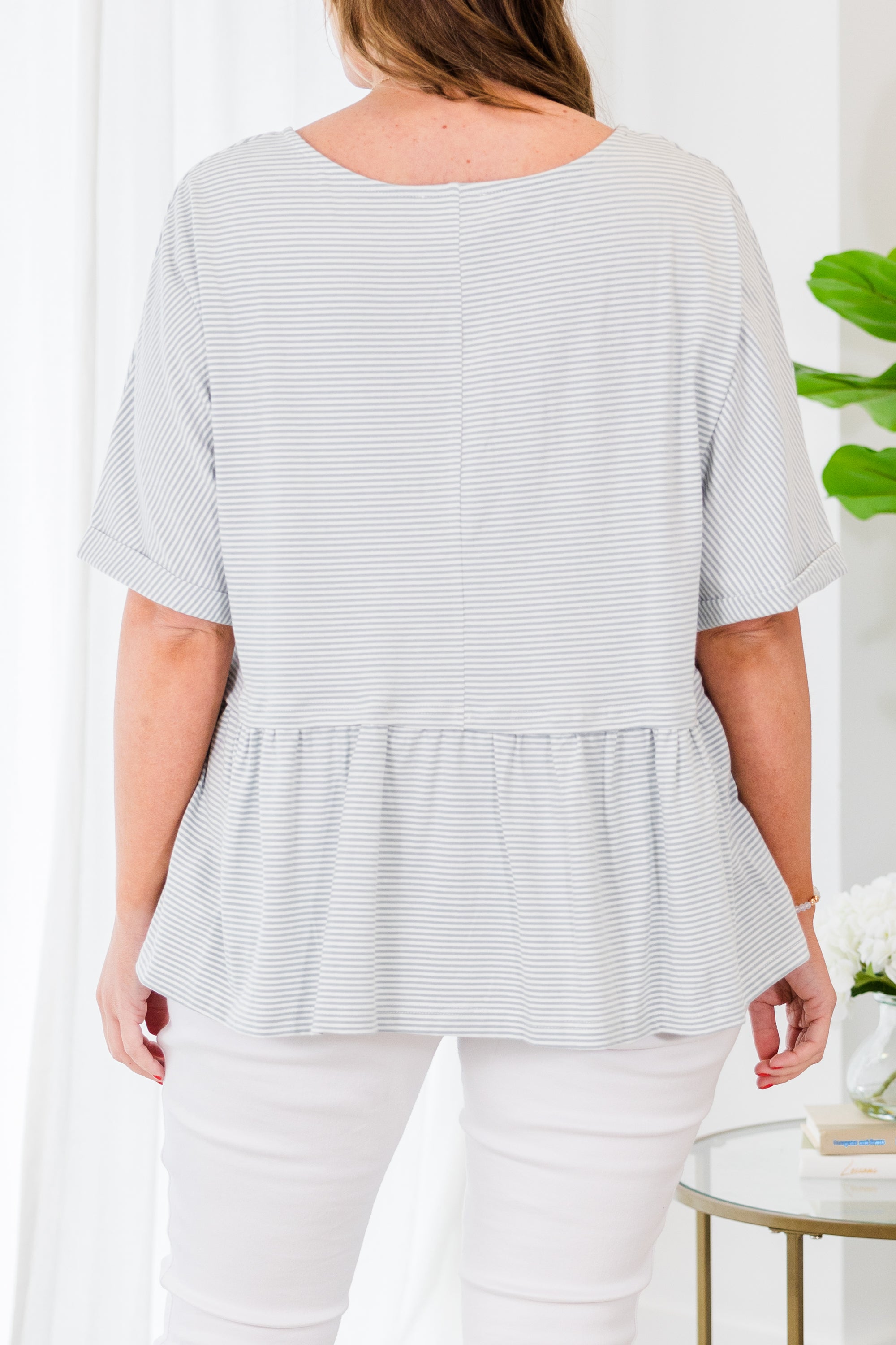 A Welcoming Smile Top, Light Green