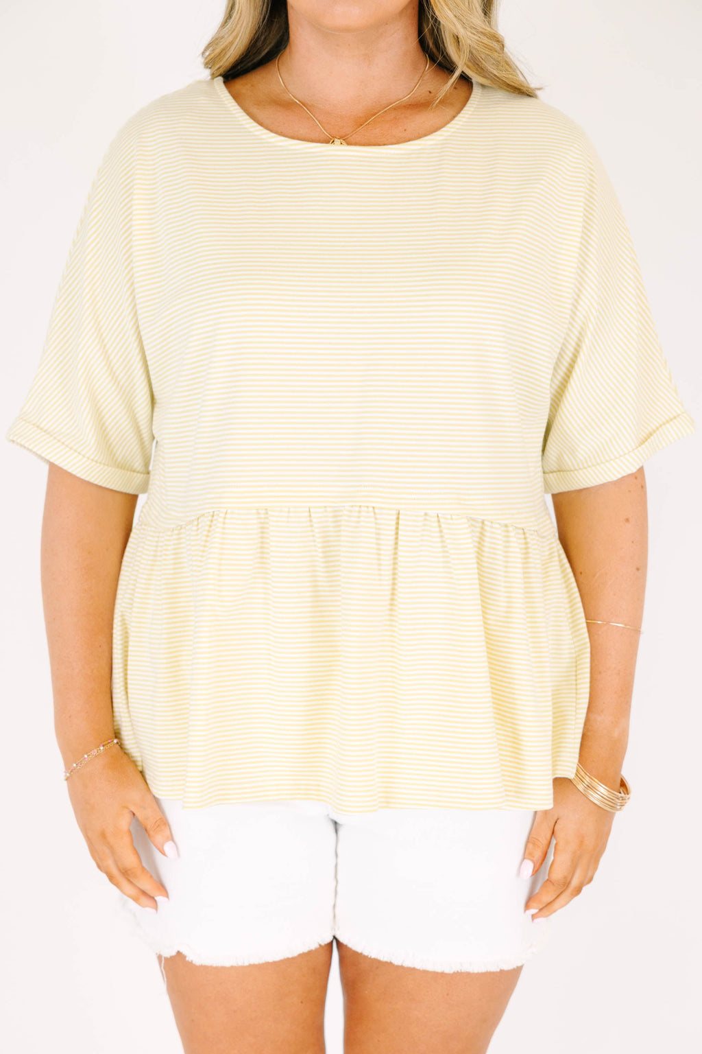 A Welcoming Smile Top, Yellow