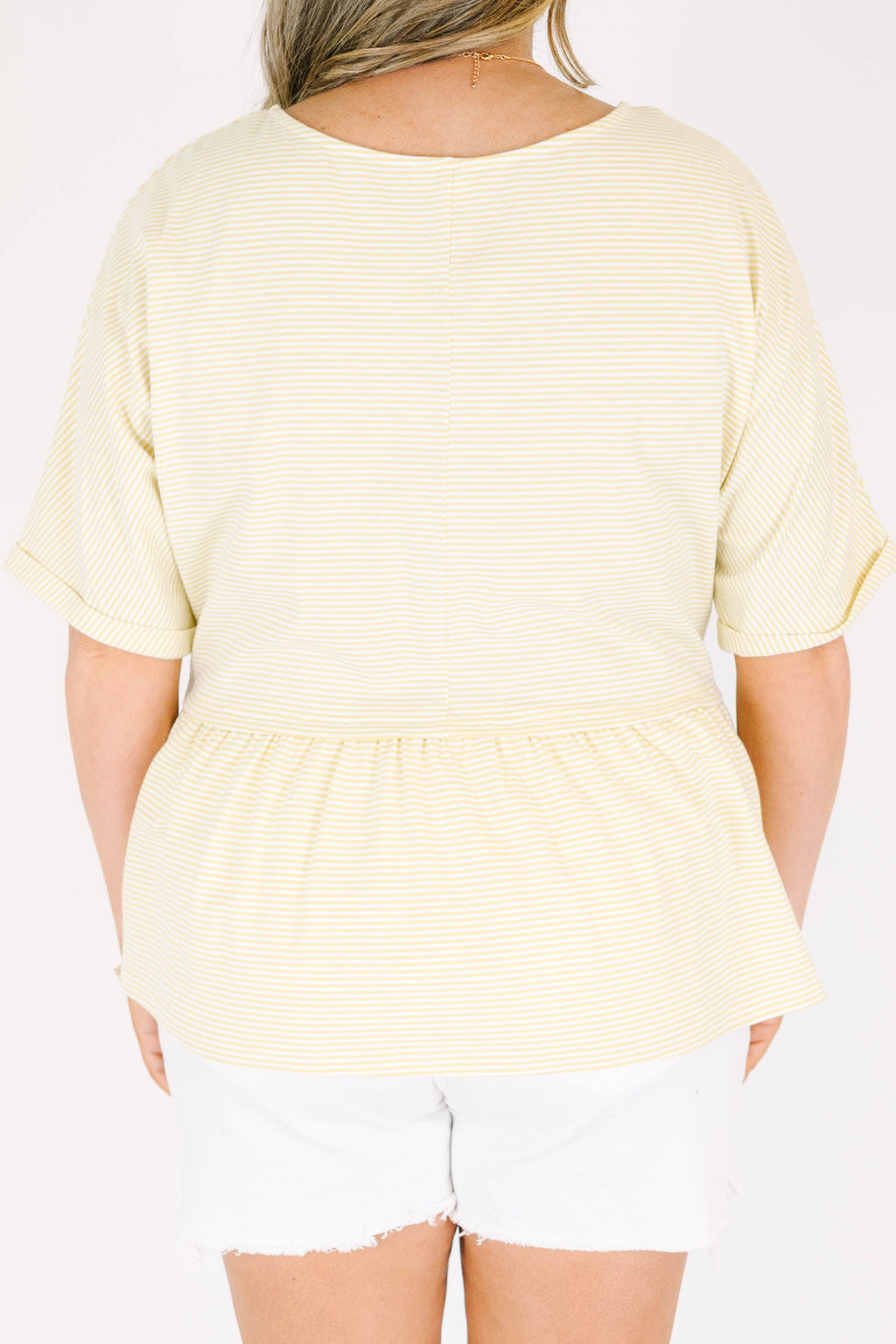 A Welcoming Smile Top, Yellow