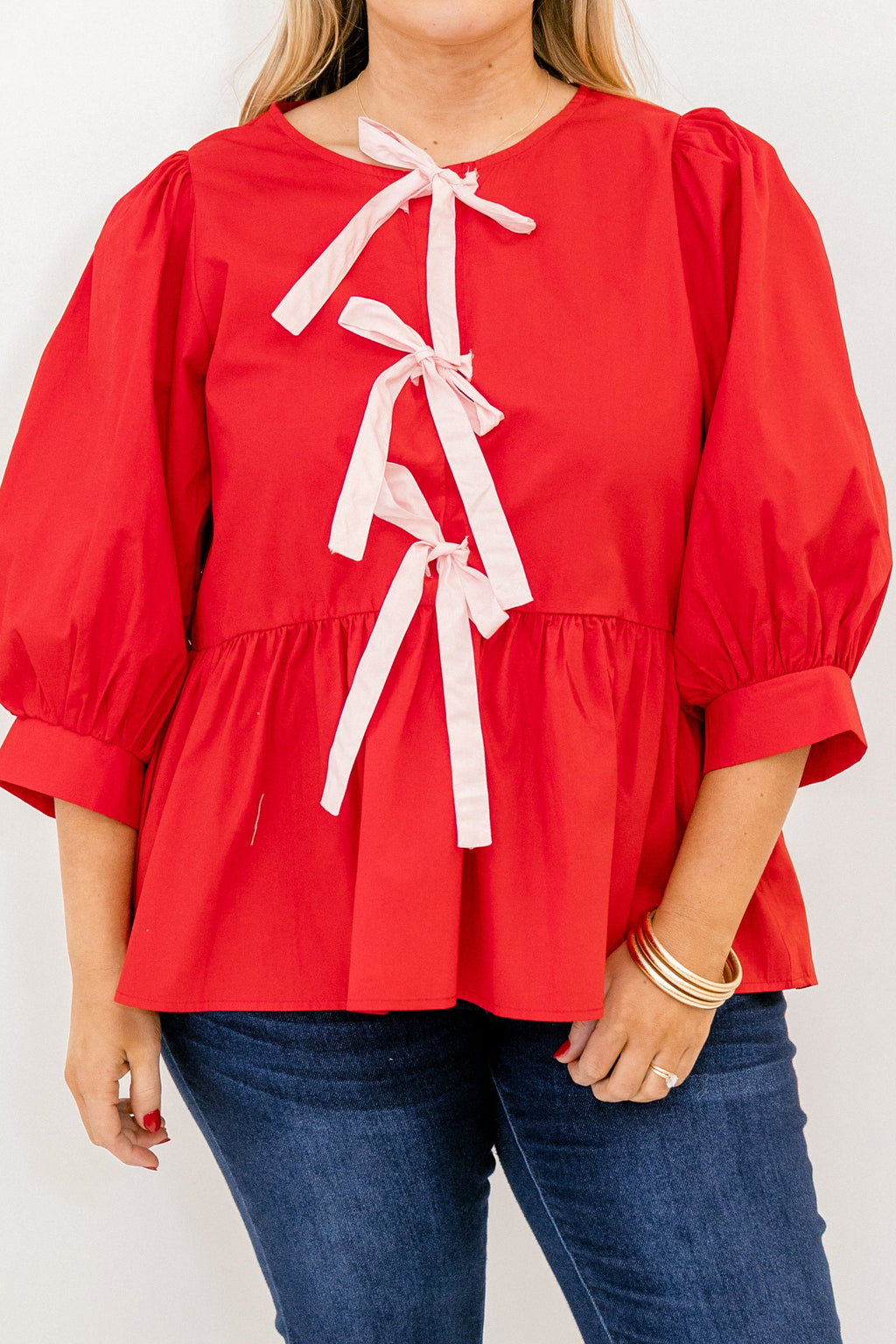 A Whole New Perspective Top, Red