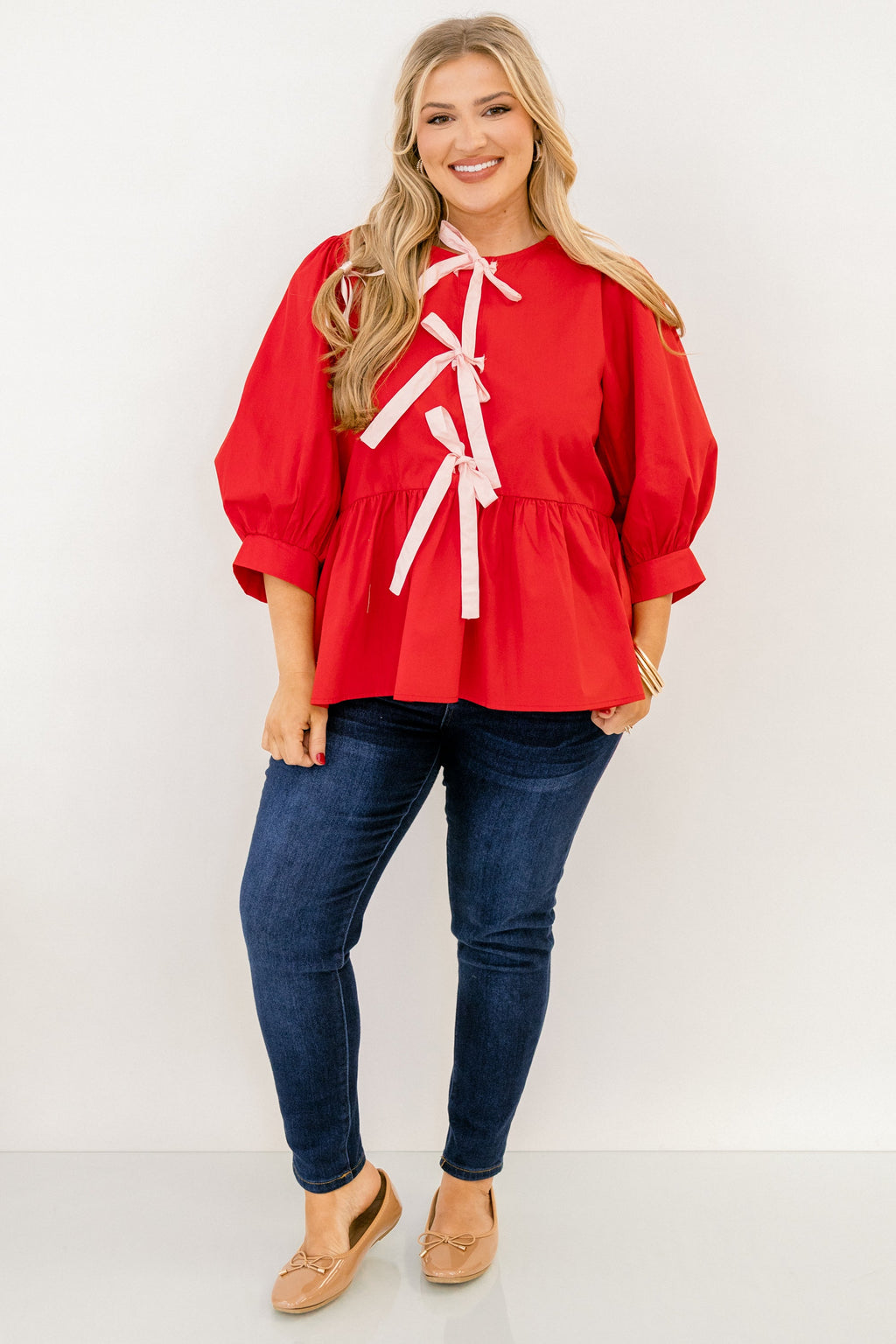 A Whole New Perspective Top, Red