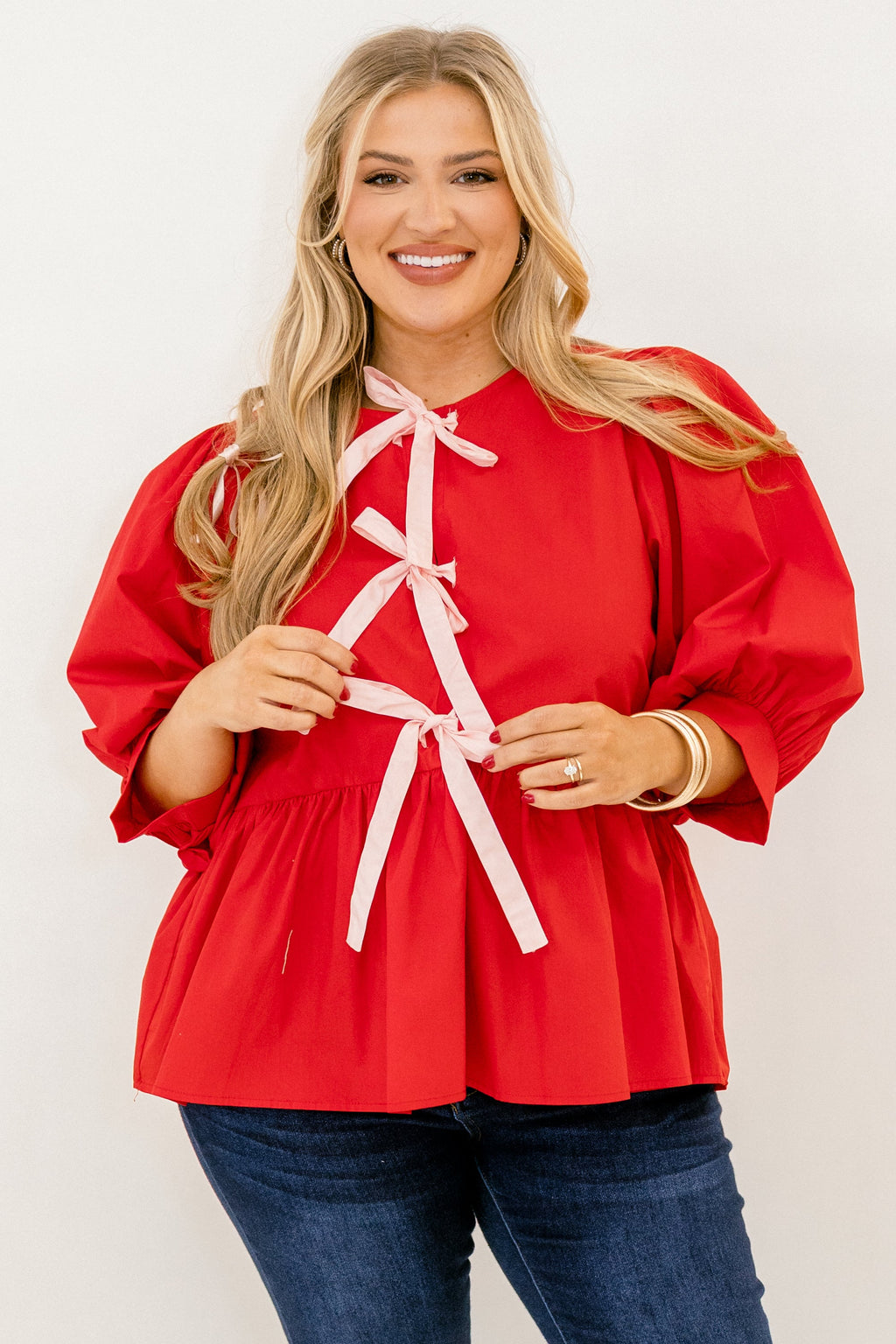 A Whole New Perspective Top, Red