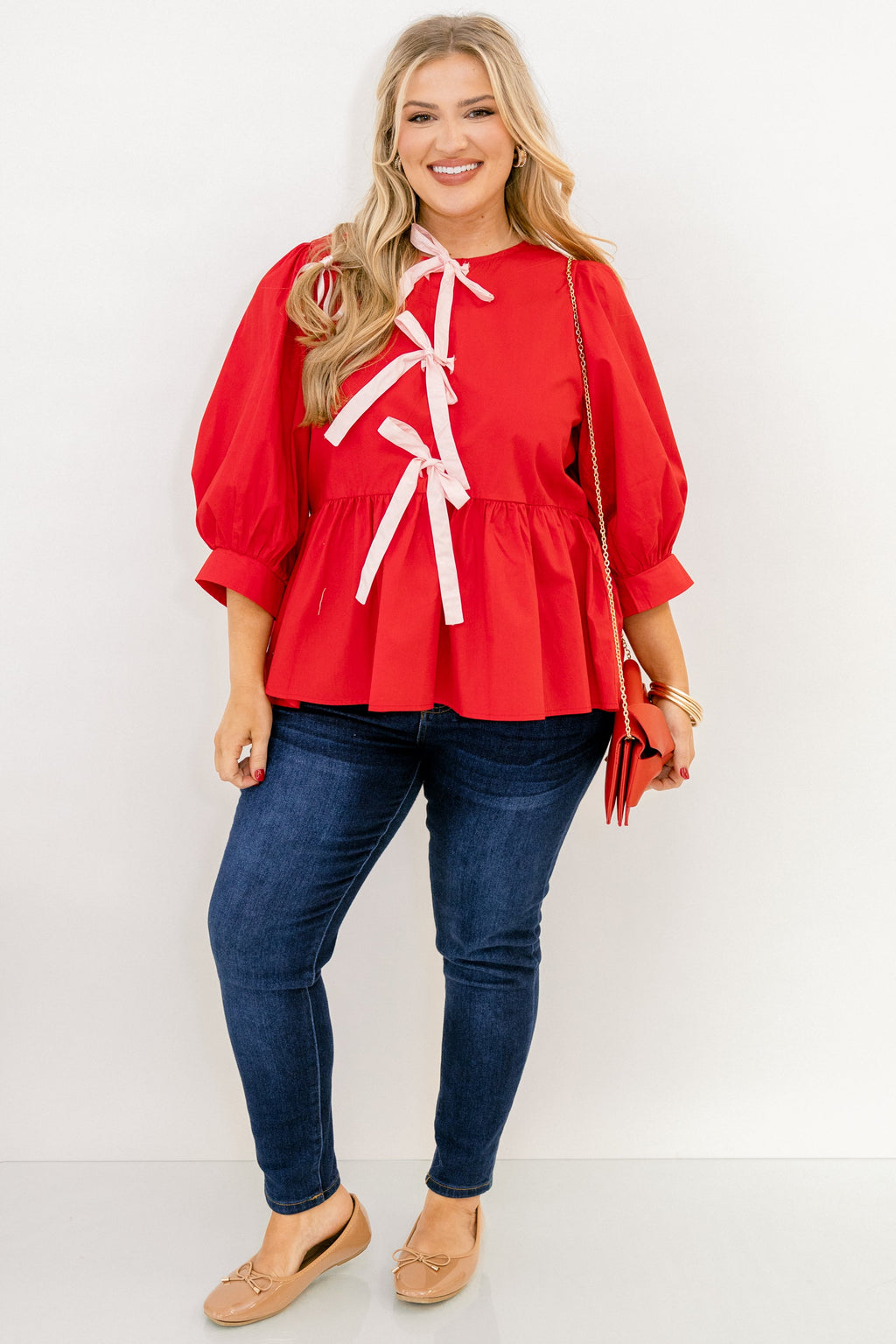 A Whole New Perspective Top, Red