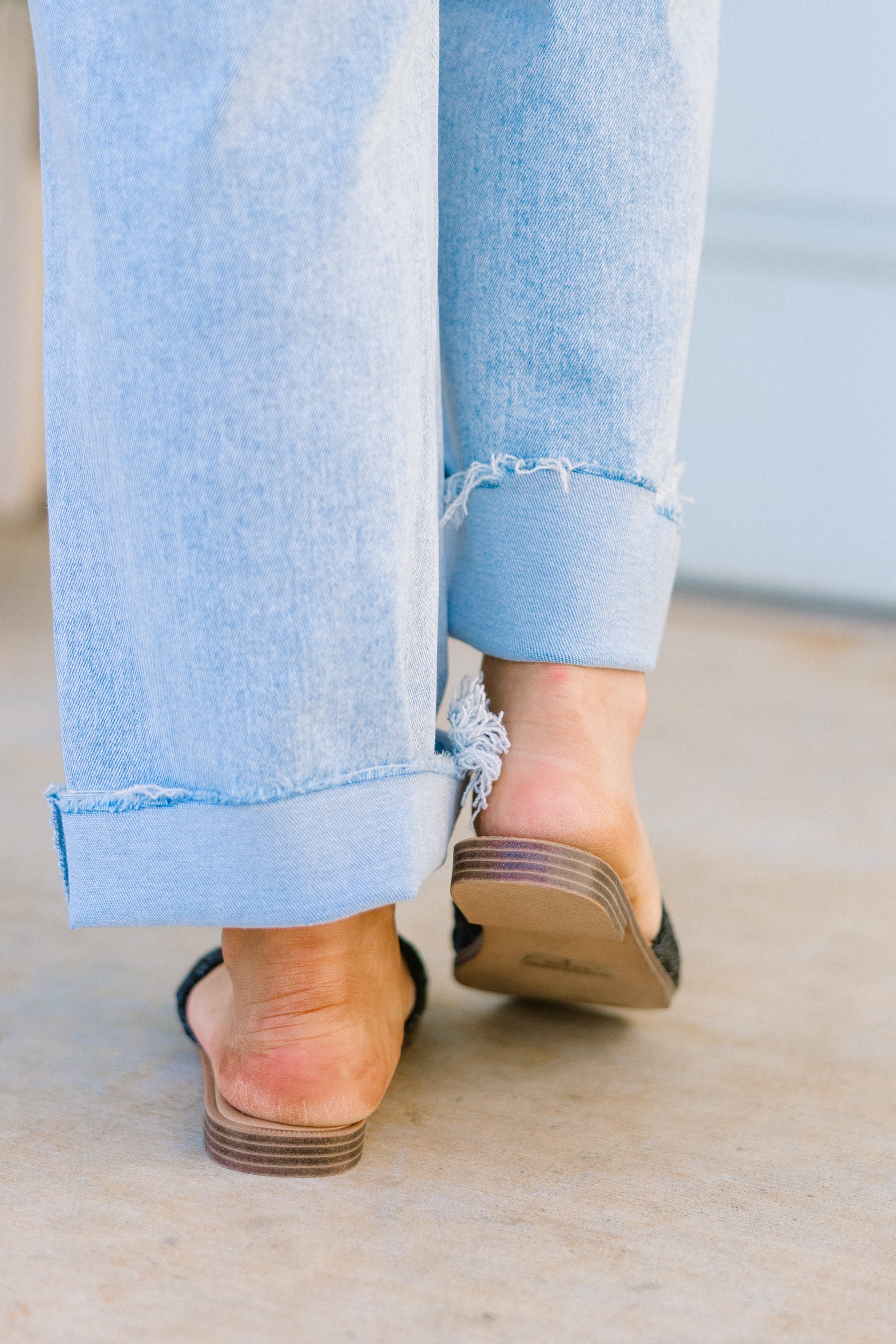 Across The Boardwalk Sandals, Black