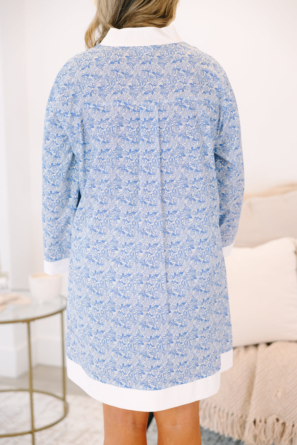Act Like You Know Dress, Blue