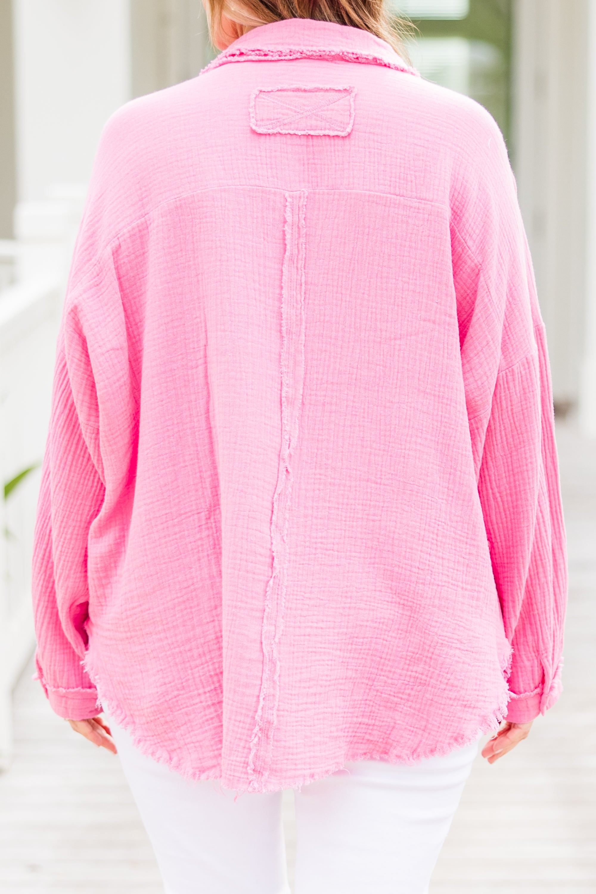 Act Of Faith Top, Candy Pink