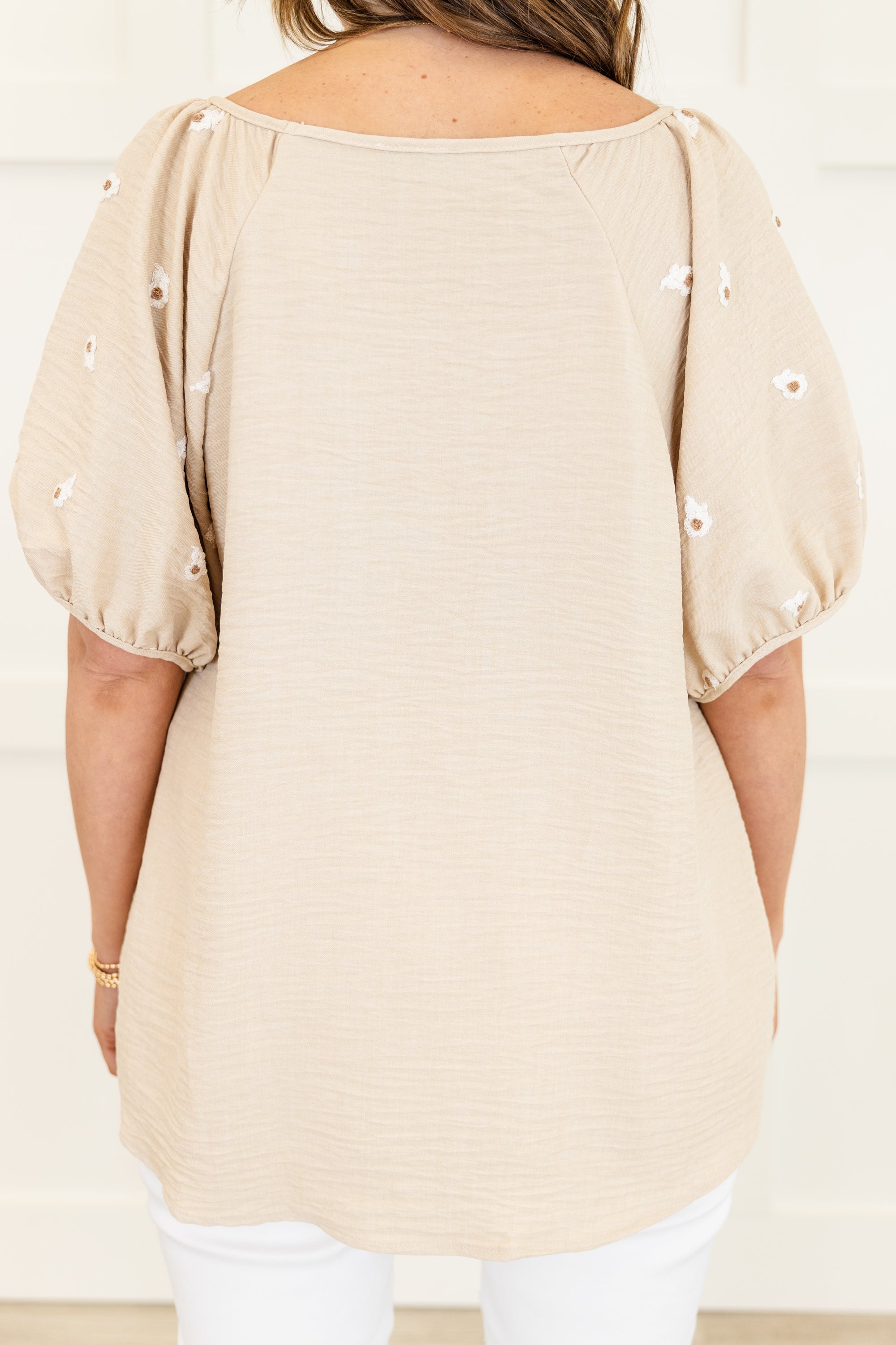 Acts Of Grace Top, Beige