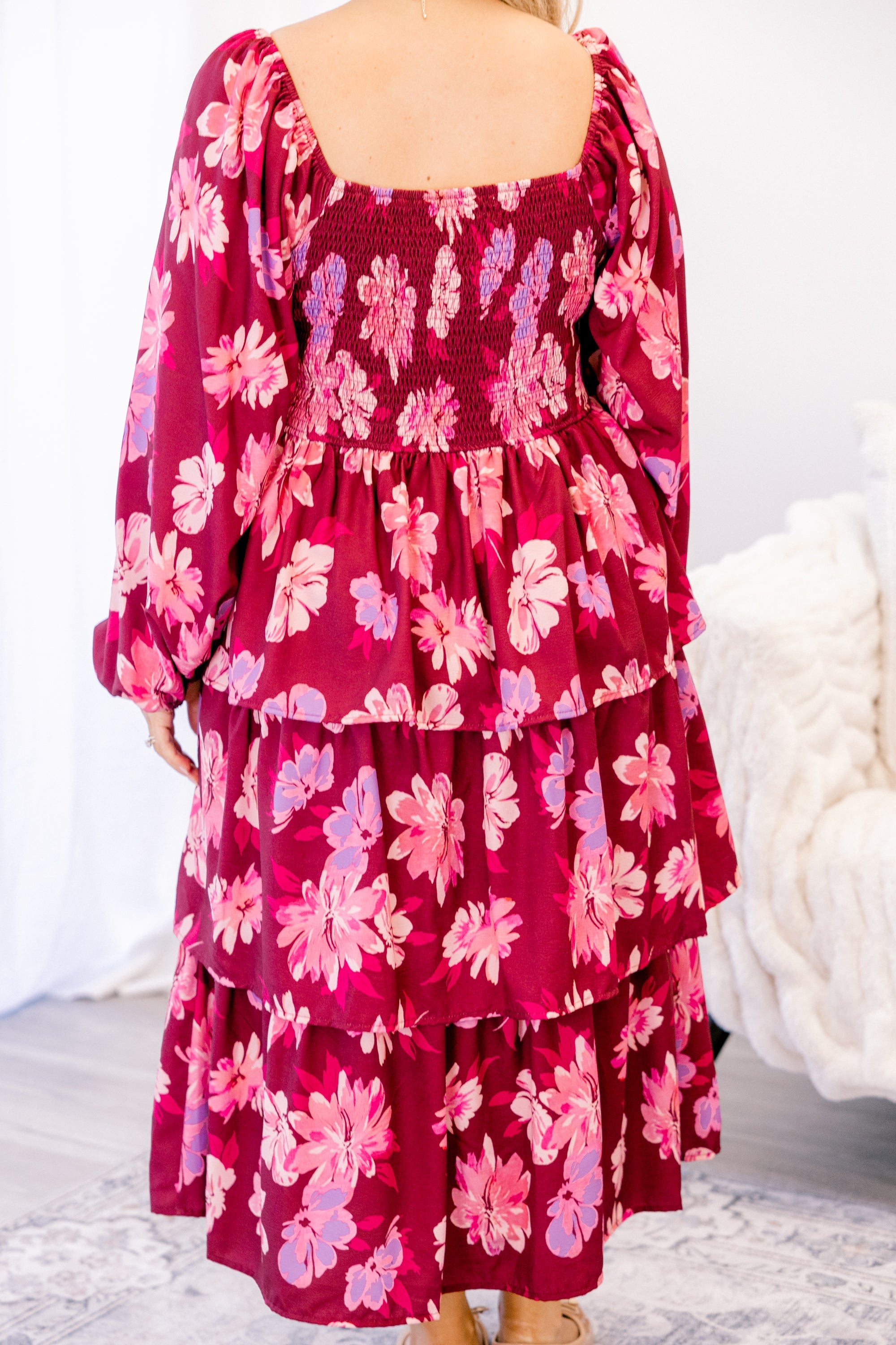 A Defining Moment Dress, Plum