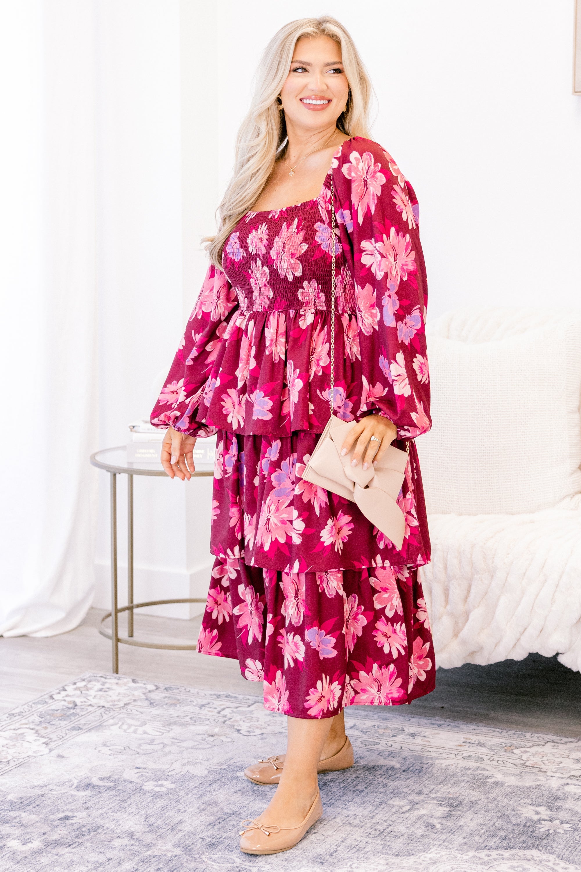 A Defining Moment Dress, Plum