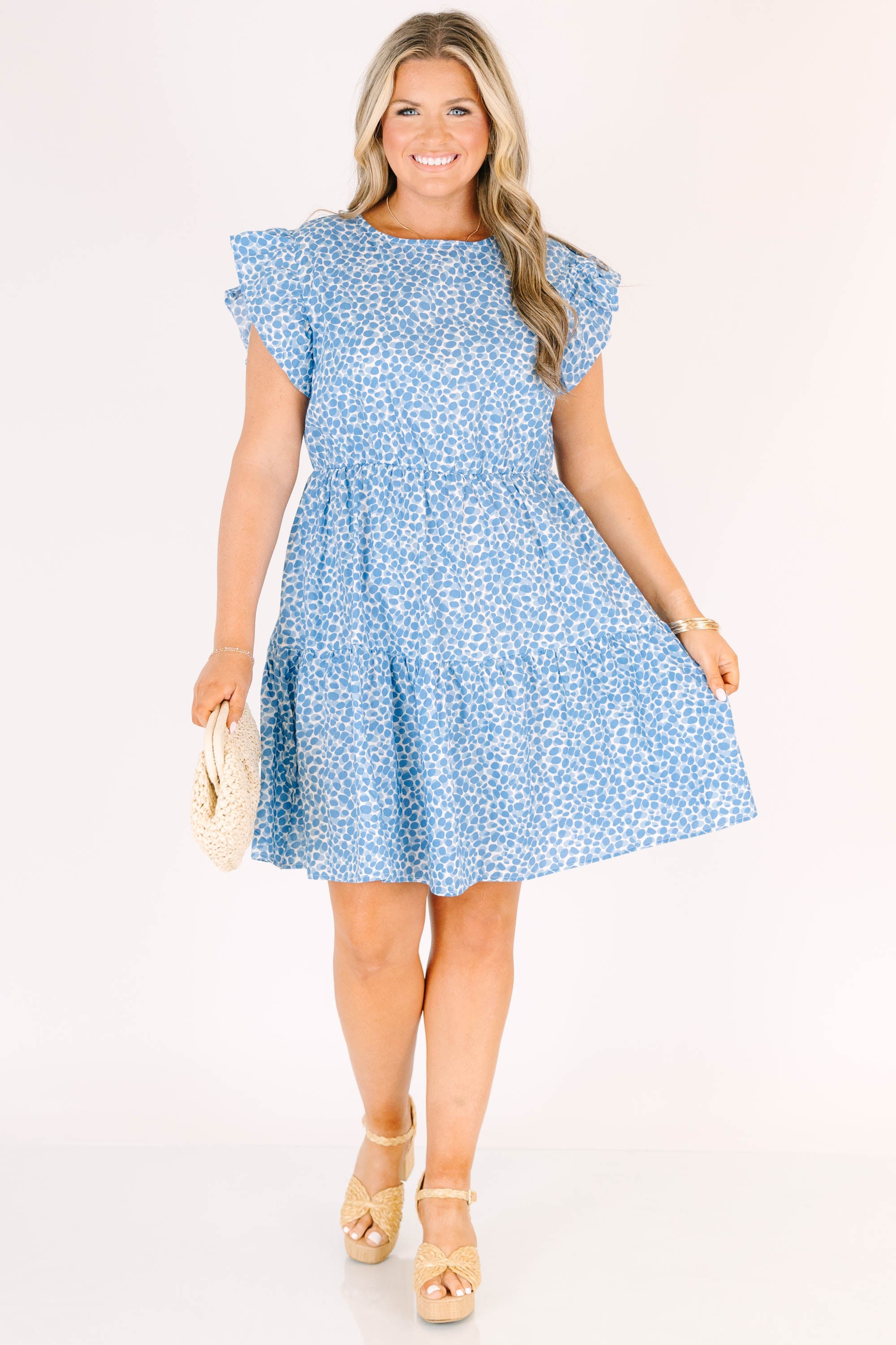 Adorably Yours Dress, Blue
