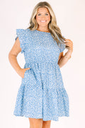 Adorably Yours Dress, Blue