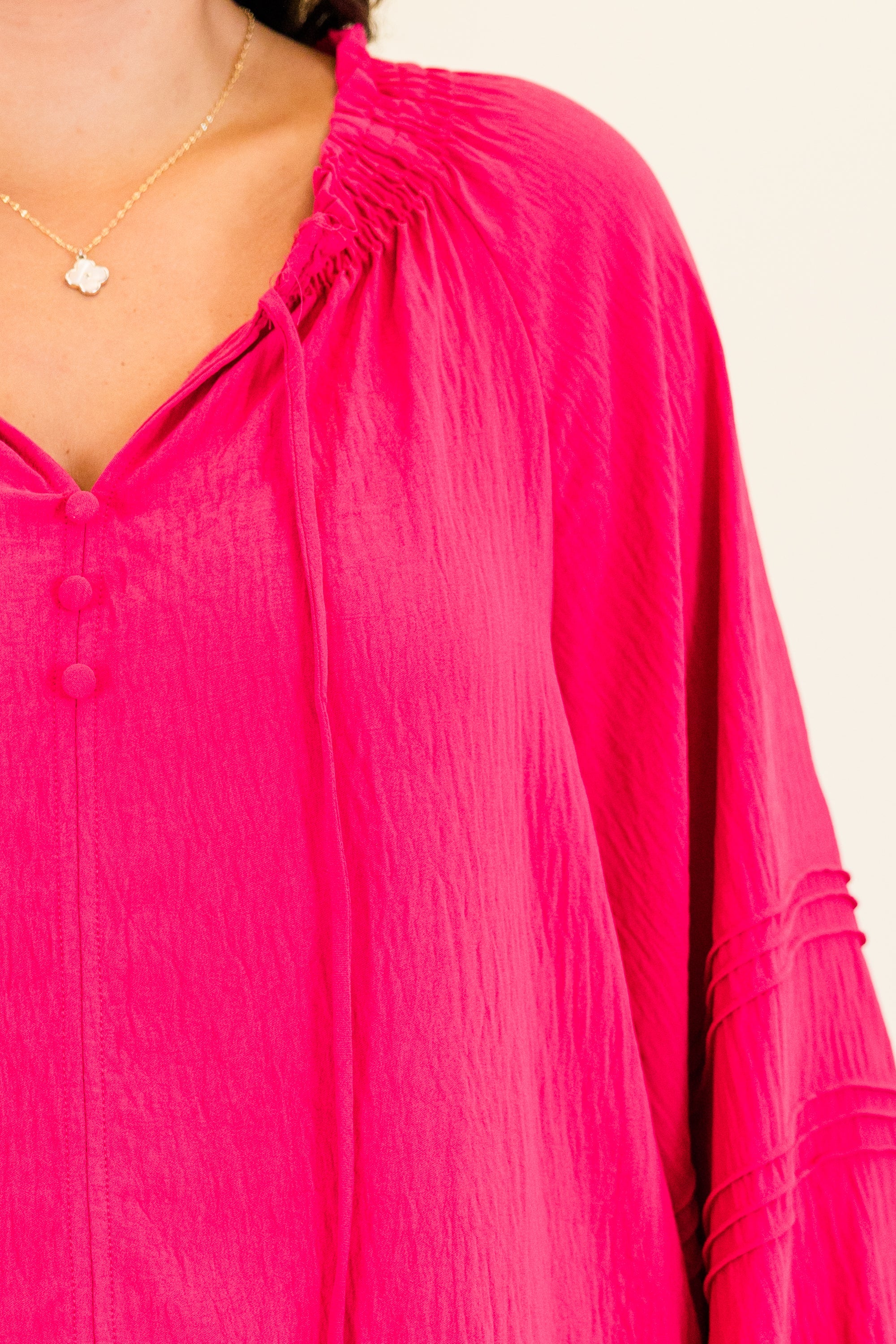Adulting Is Hard Top, Fuchsia