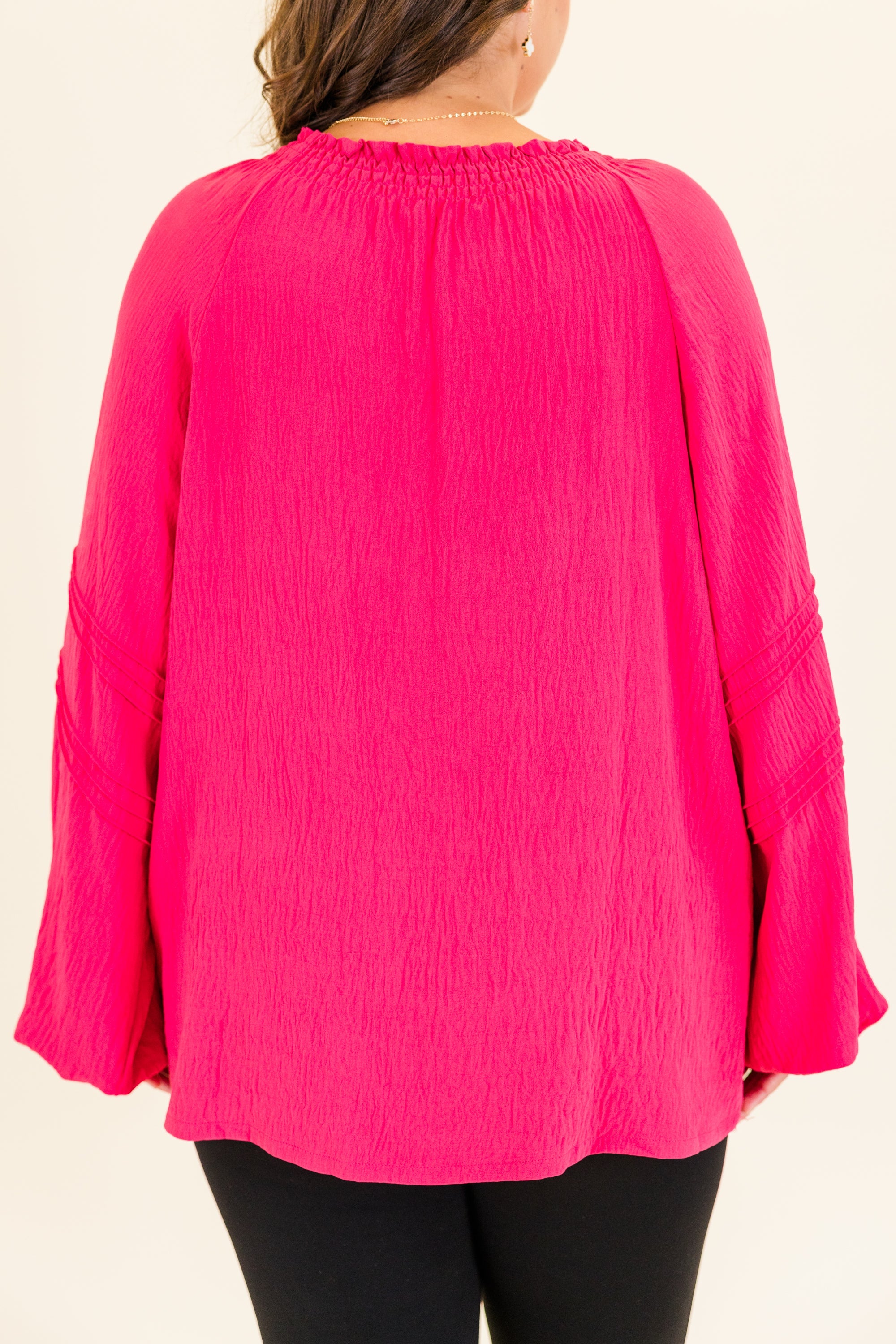 Adulting Is Hard Top, Fuchsia