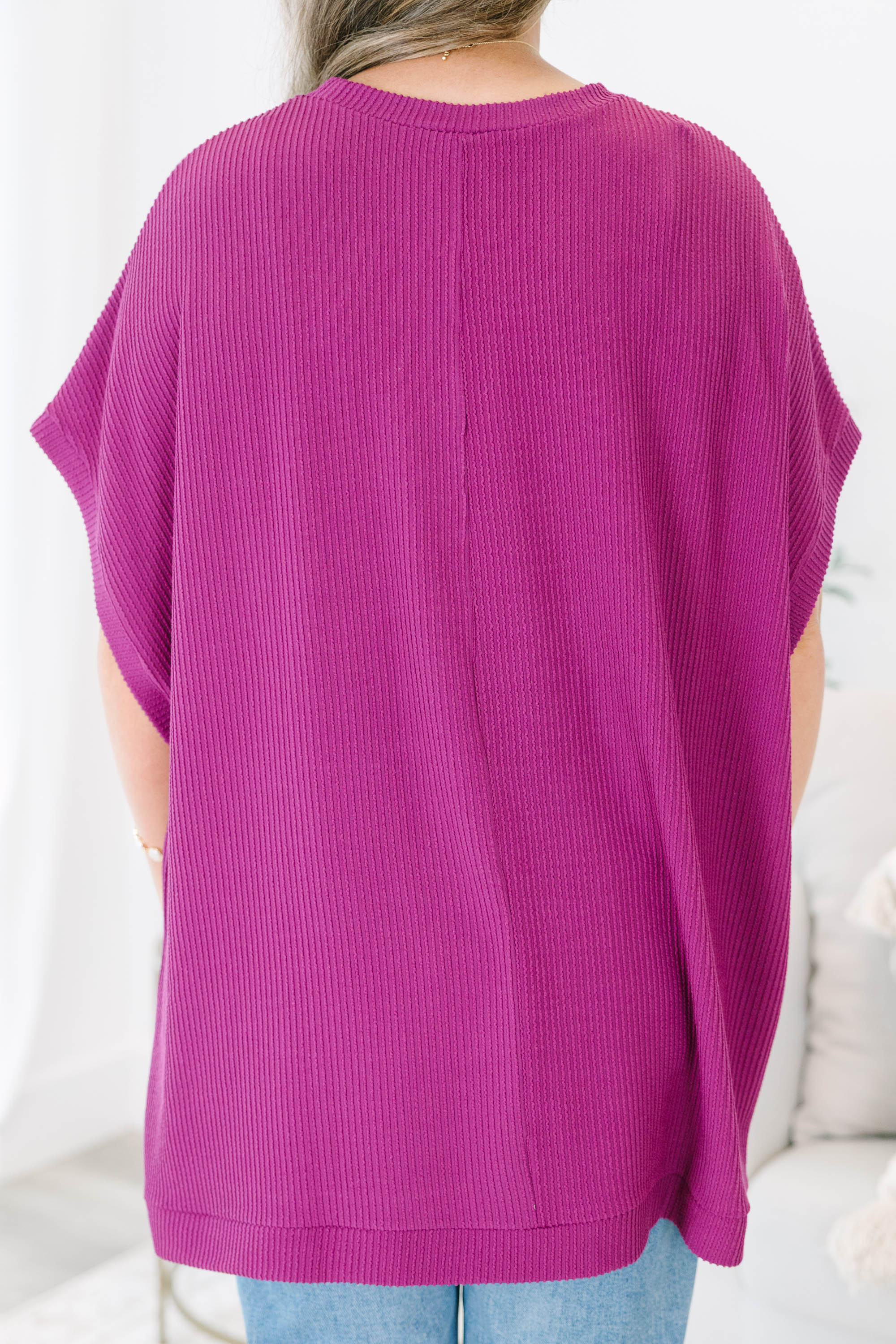 All About Knits Top, Berry