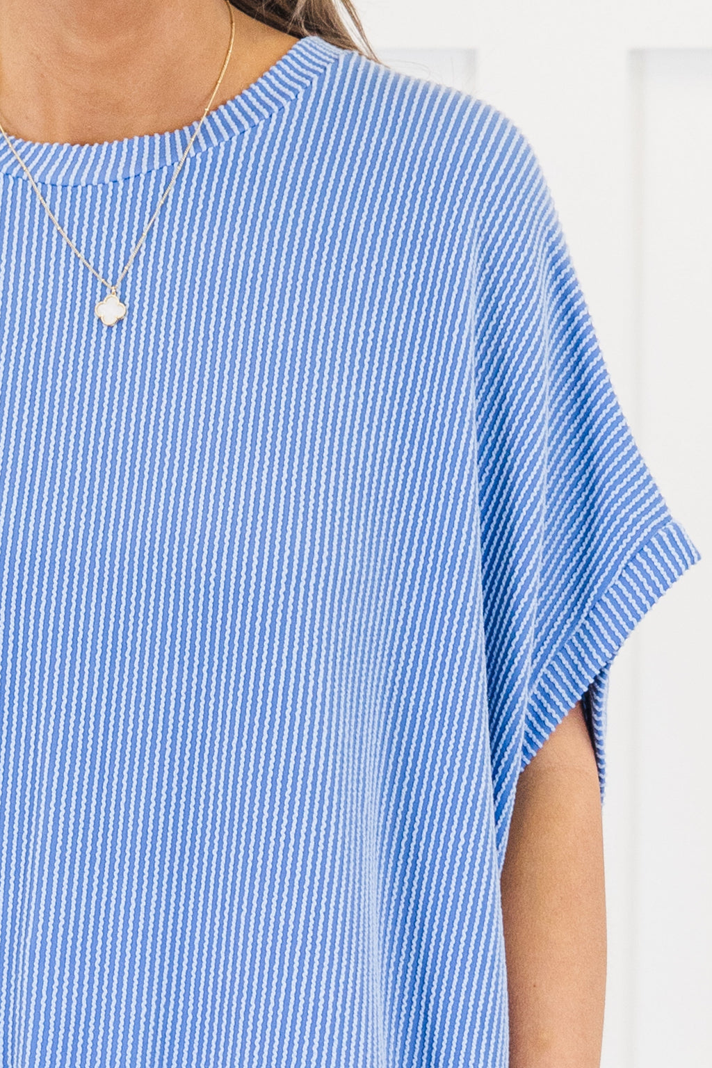 All About Knits Top, Blue