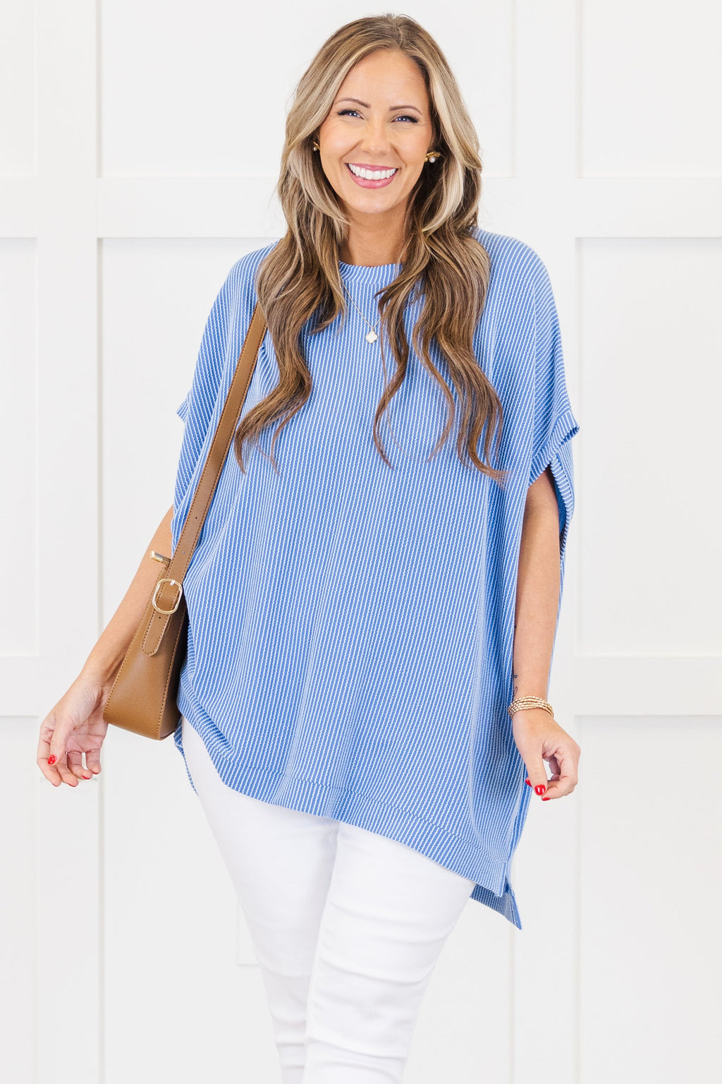 All About Knits Top, Blue