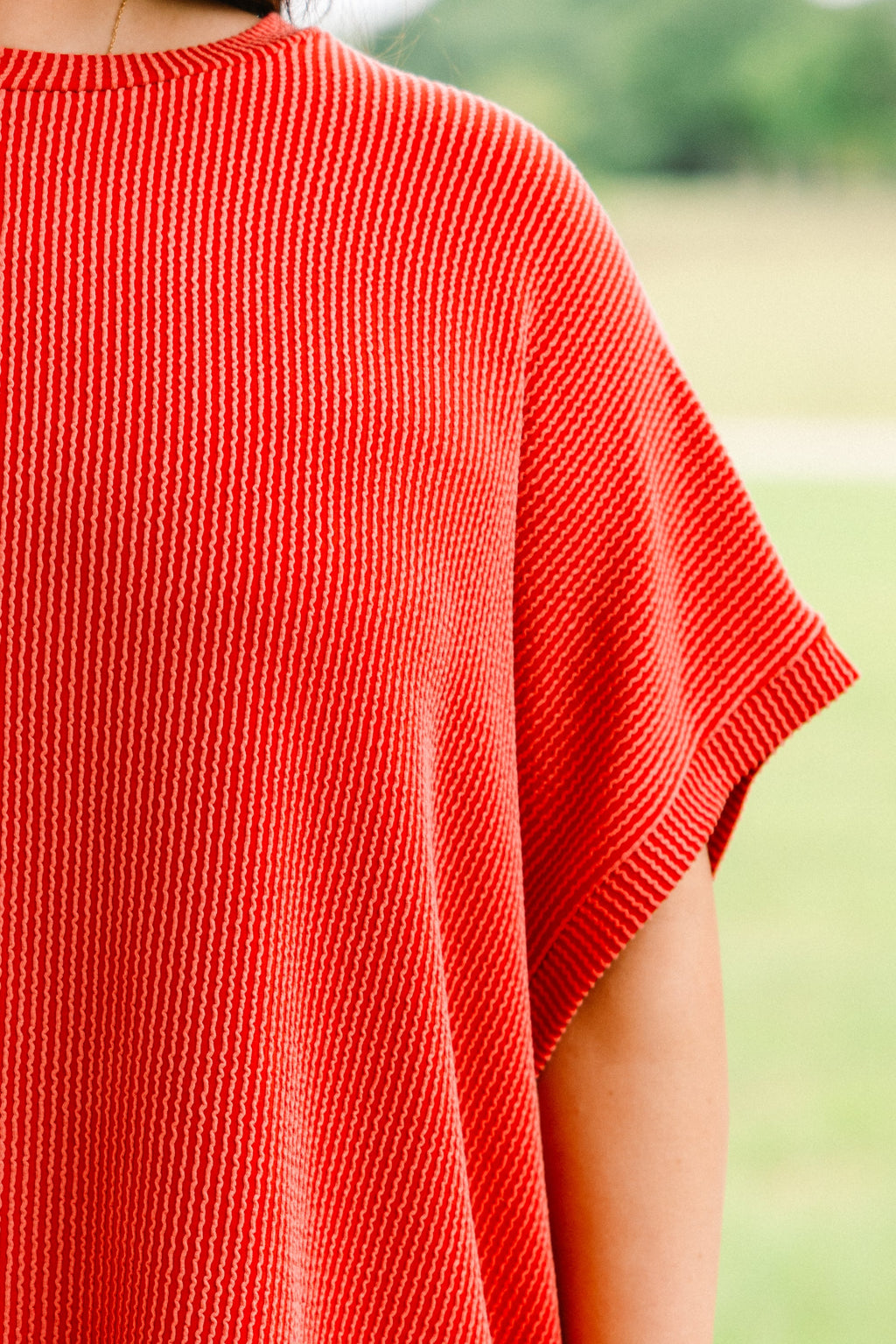All About Knits Top, Burnt Orange