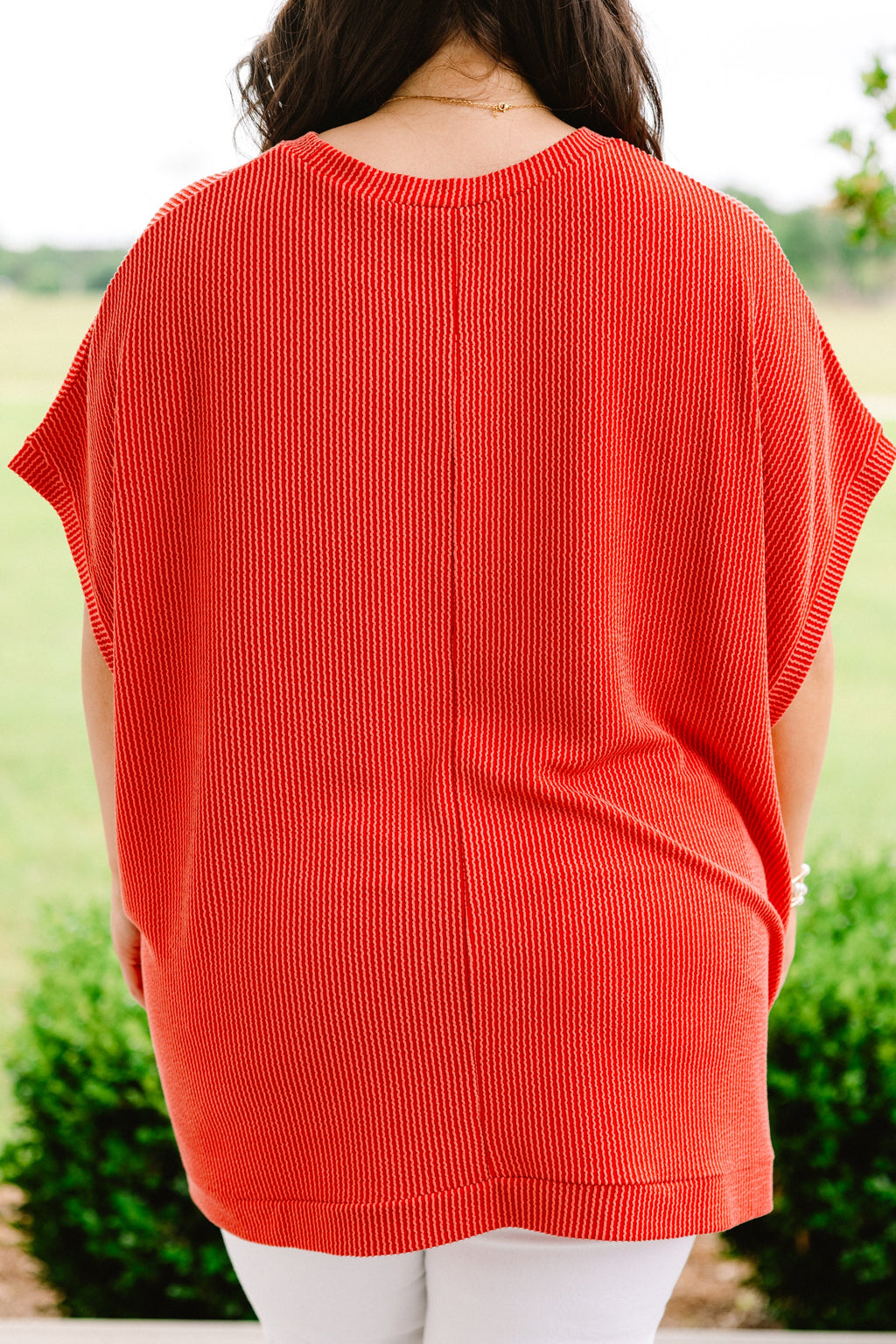 All About Knits Top, Burnt Orange