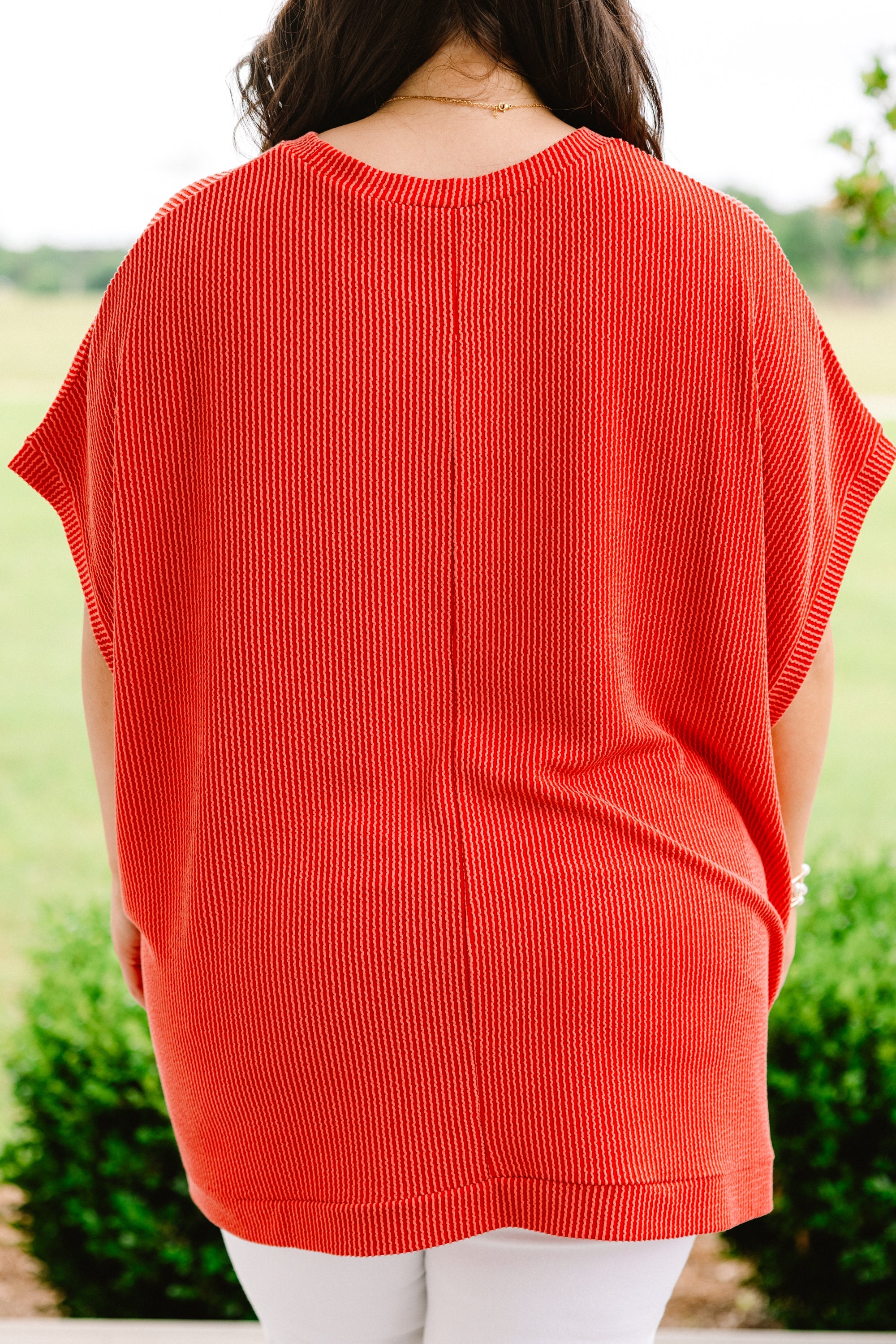 All About Knits Top, Burnt Orange