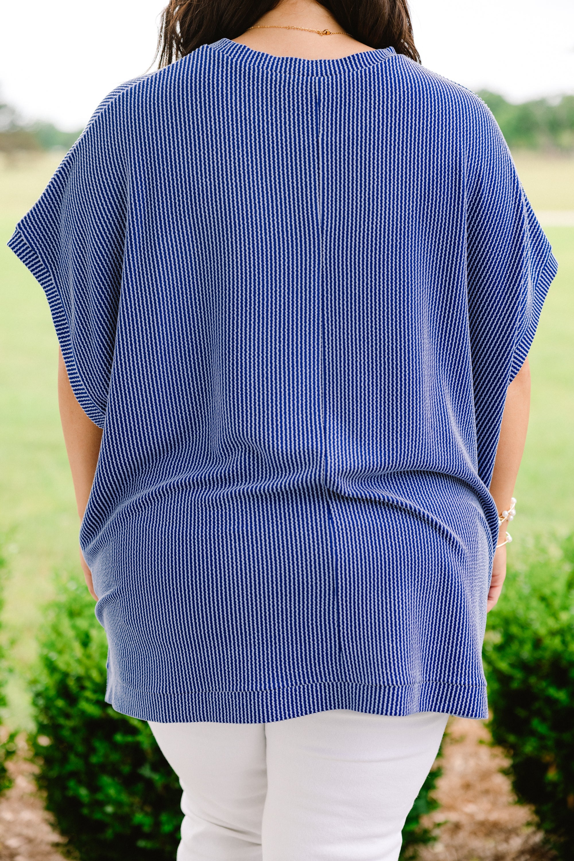 All About Knits Top, Dark Blue