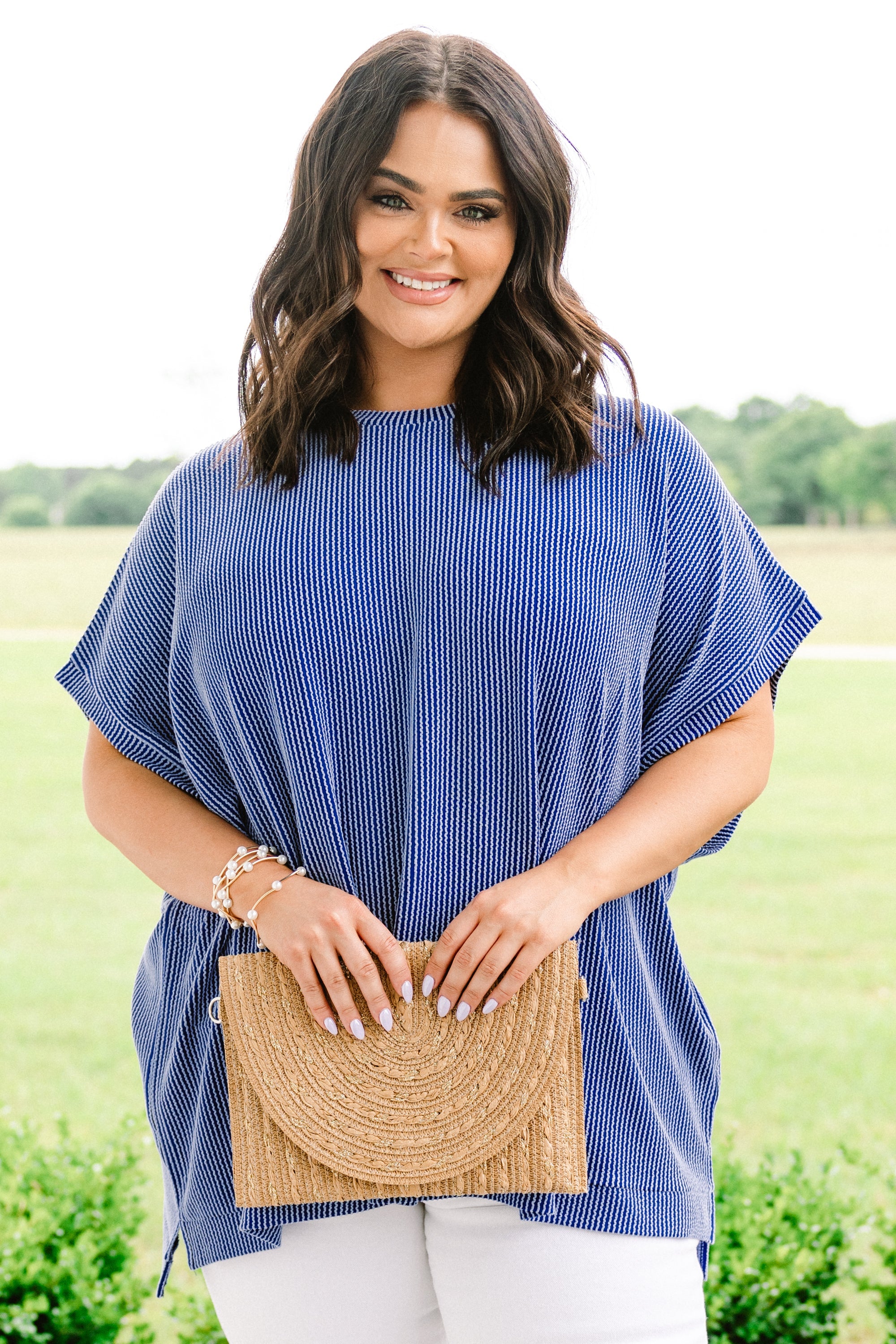 All About Knits Top, Dark Blue