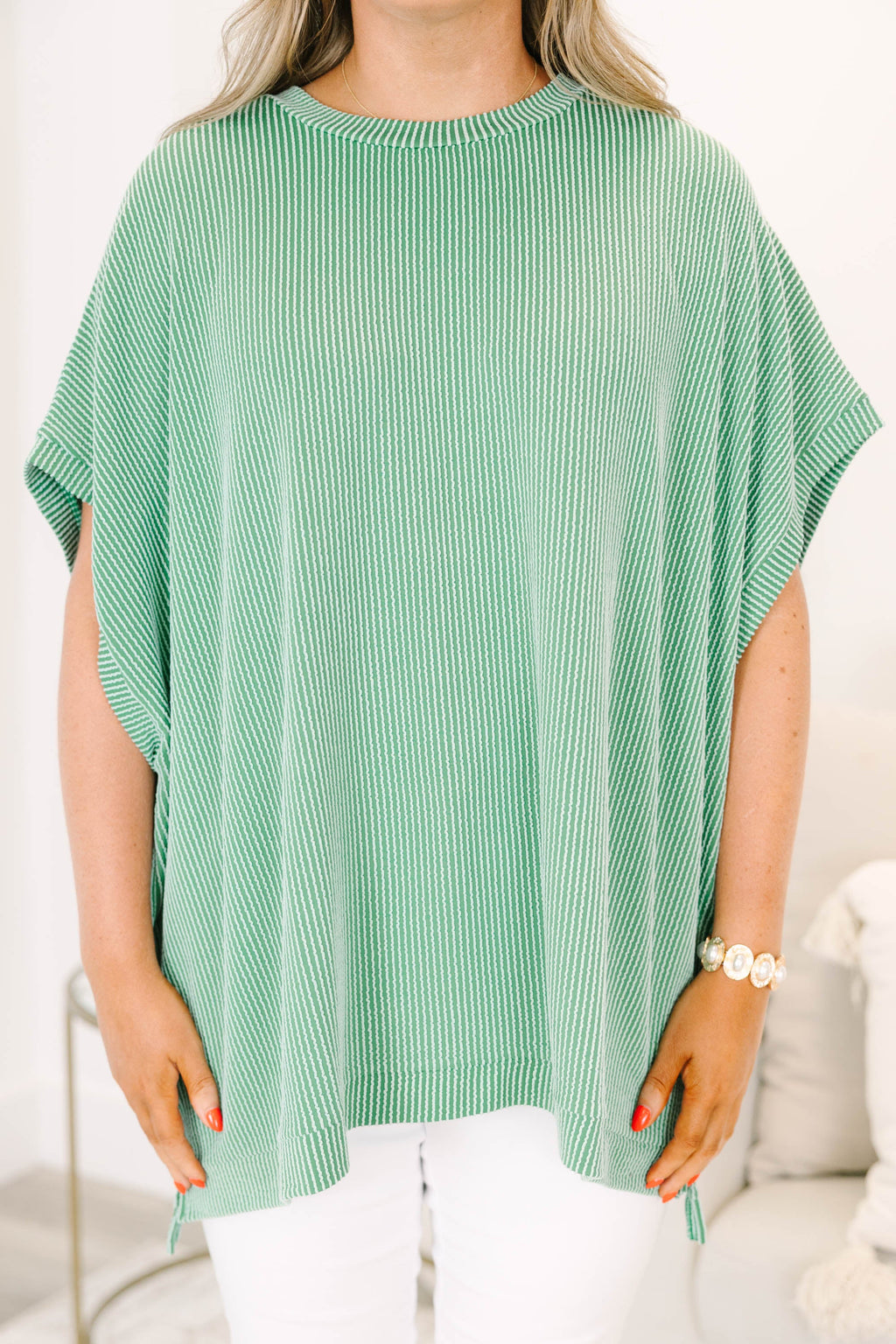 All About Knits Top, Green