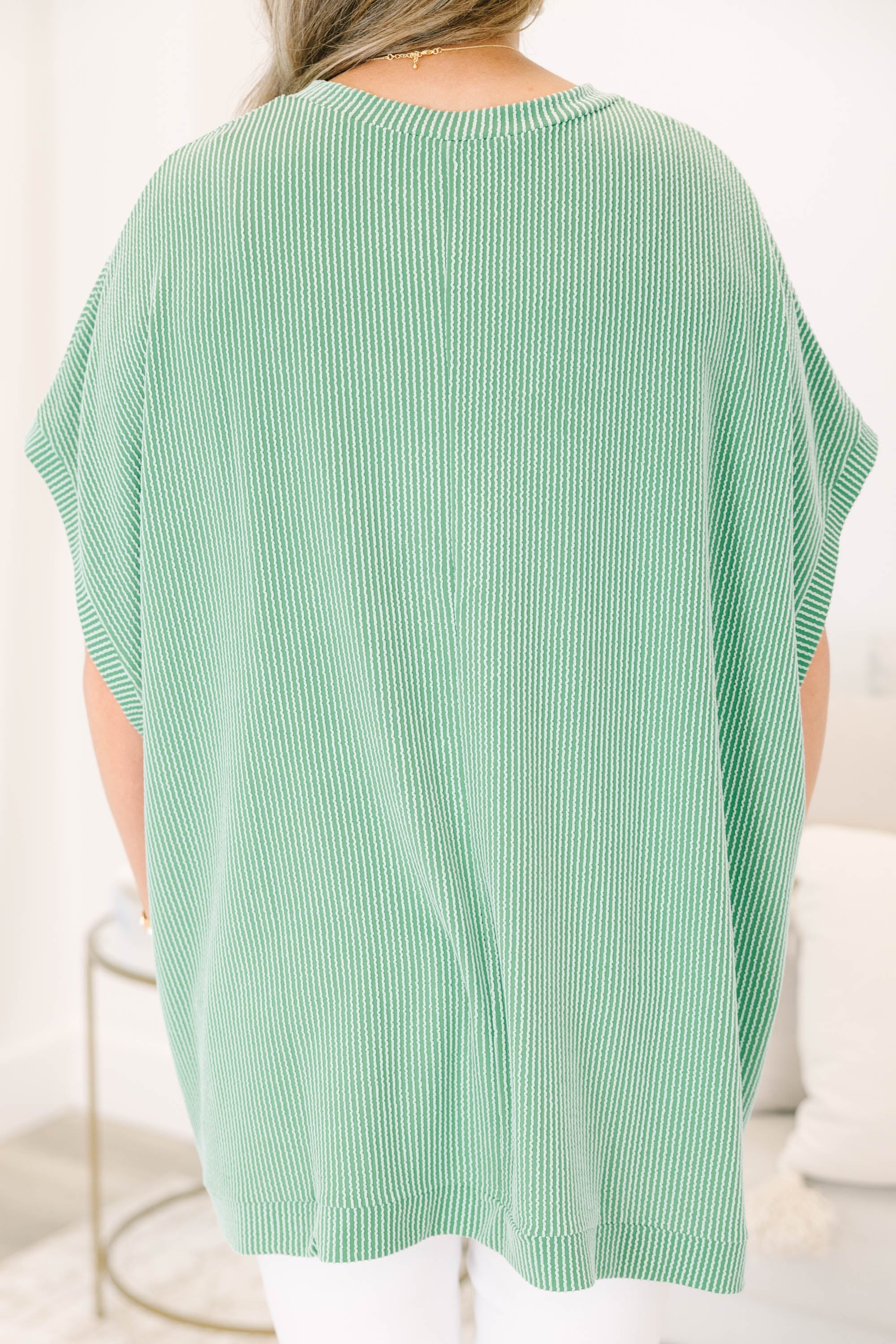 All About Knits Top, Green