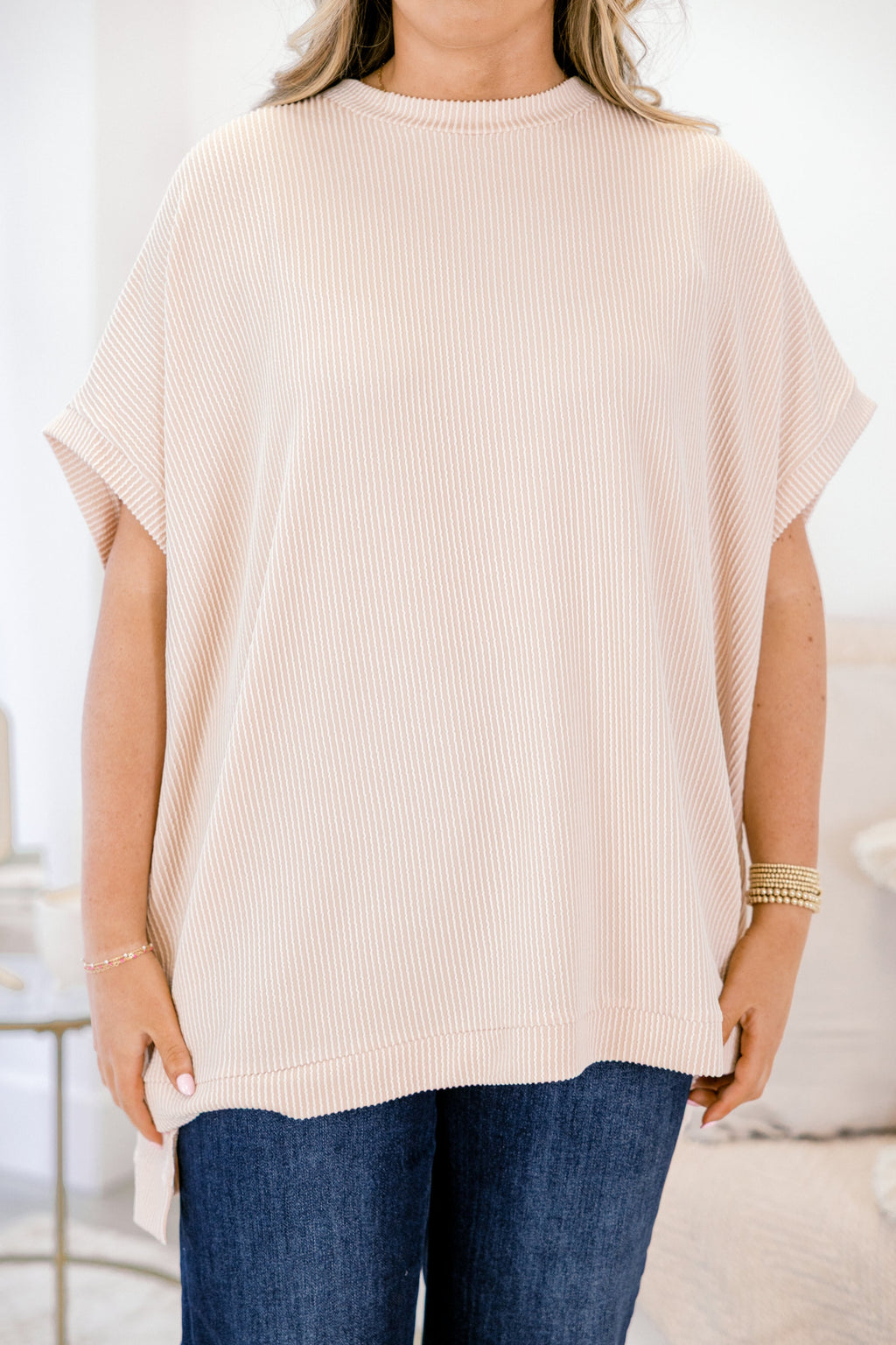 All About Knits Top, Taupe