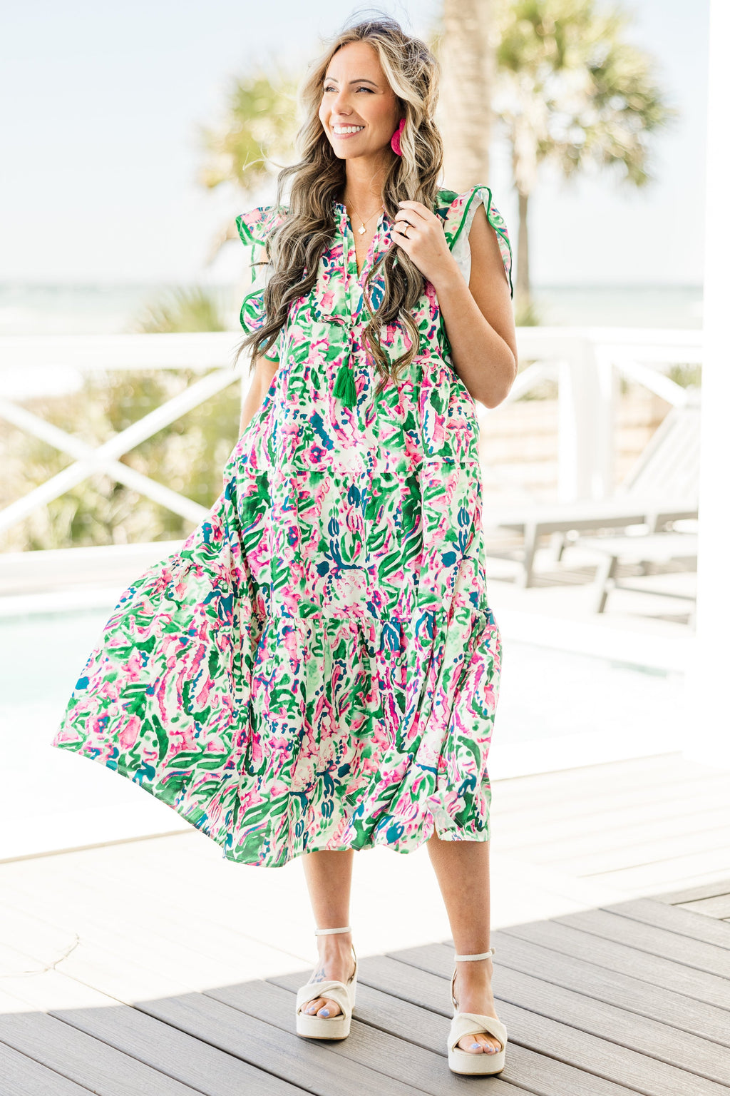 All About Last Night Dress, Green