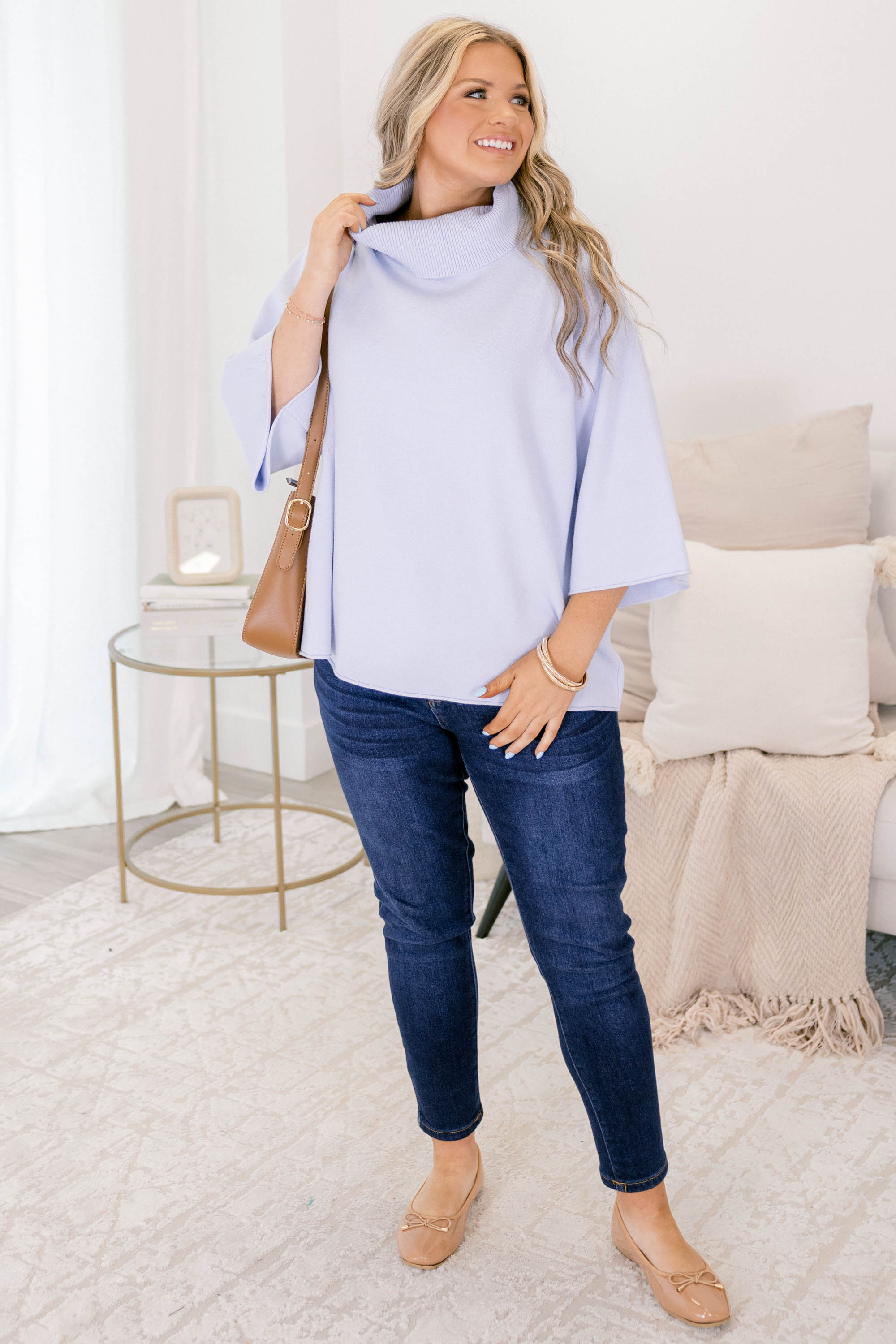 All About Now Sweater, Blue