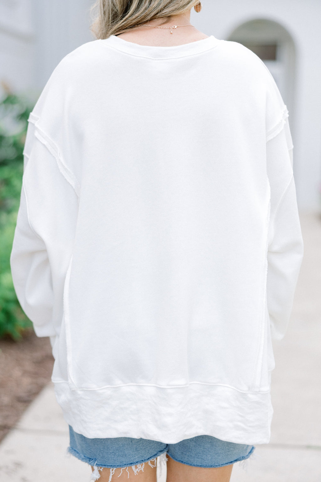 All American Girl Comfy Crew, Ivory