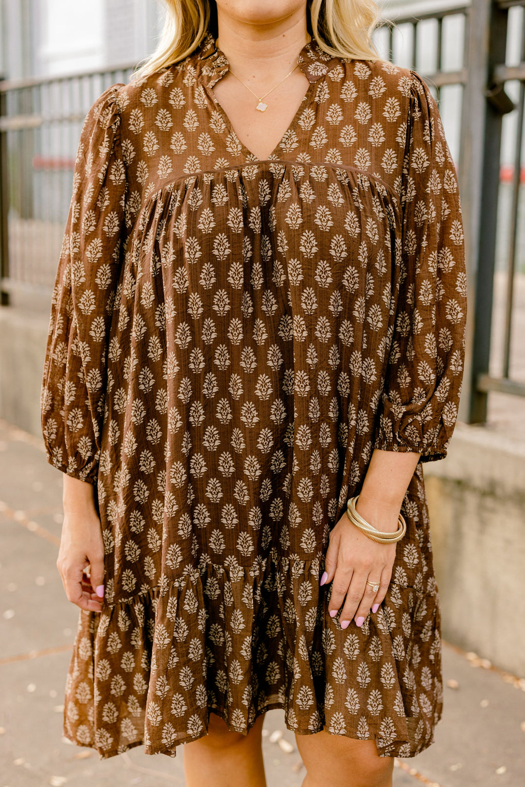 All Around Dress, Brown