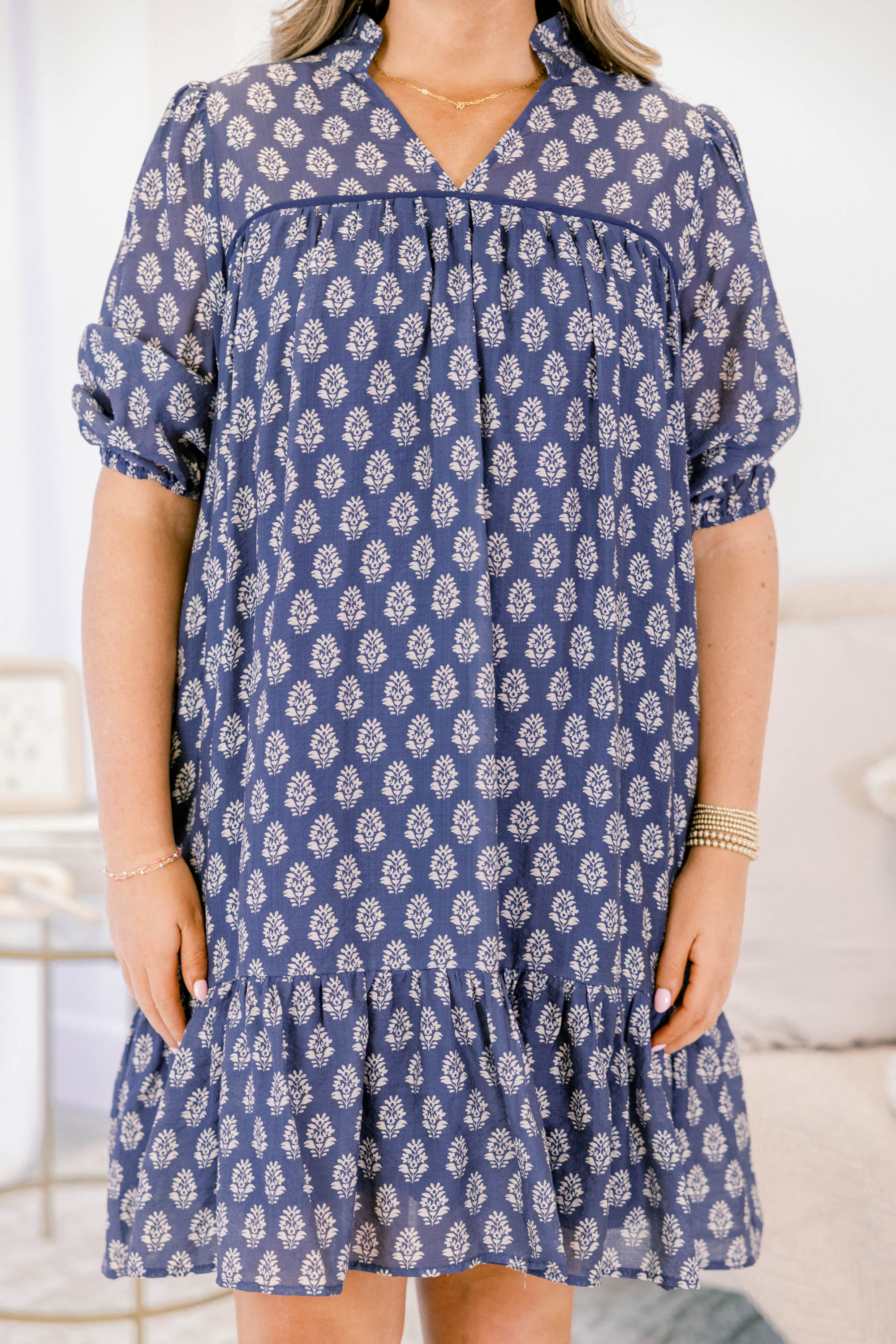 All Around Dress, Navy