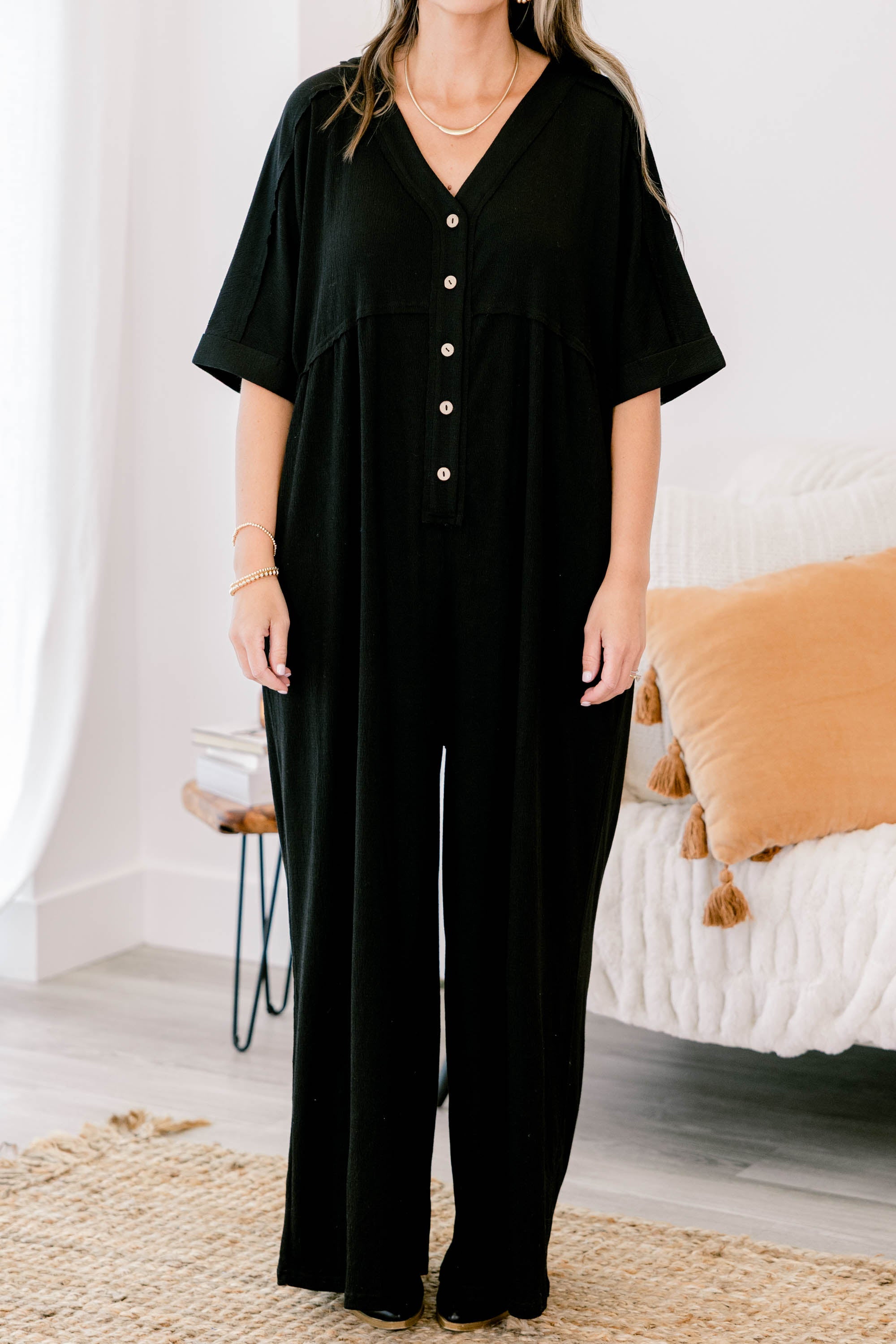 All Clear Jumpsuit, Black