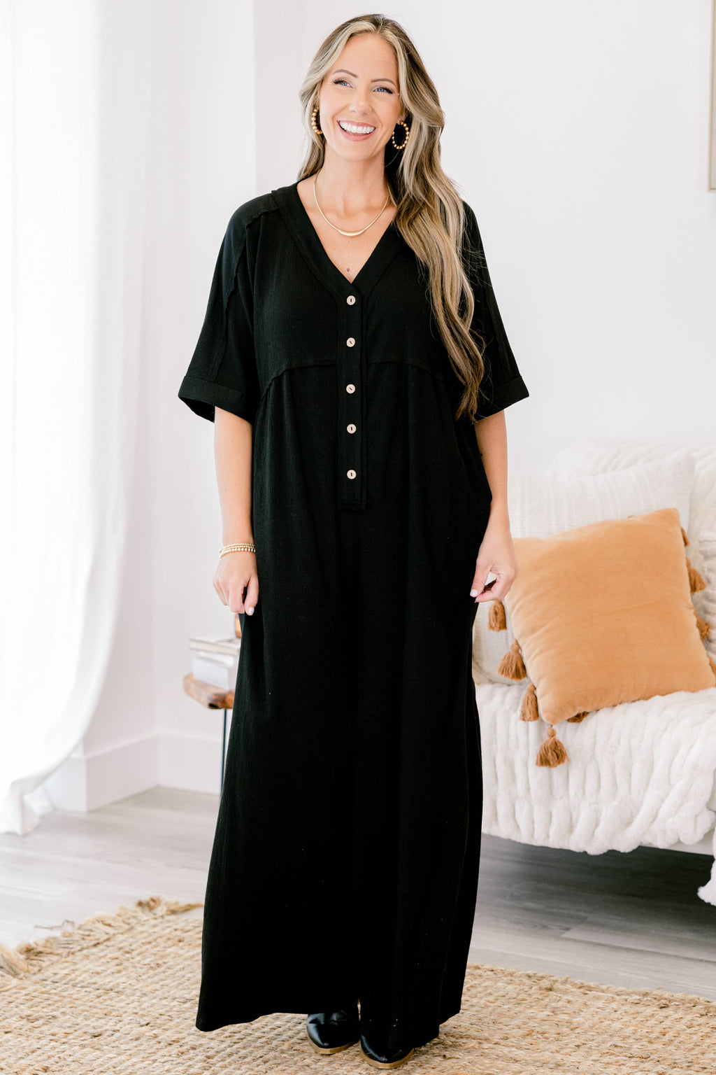 All Clear Jumpsuit, Black