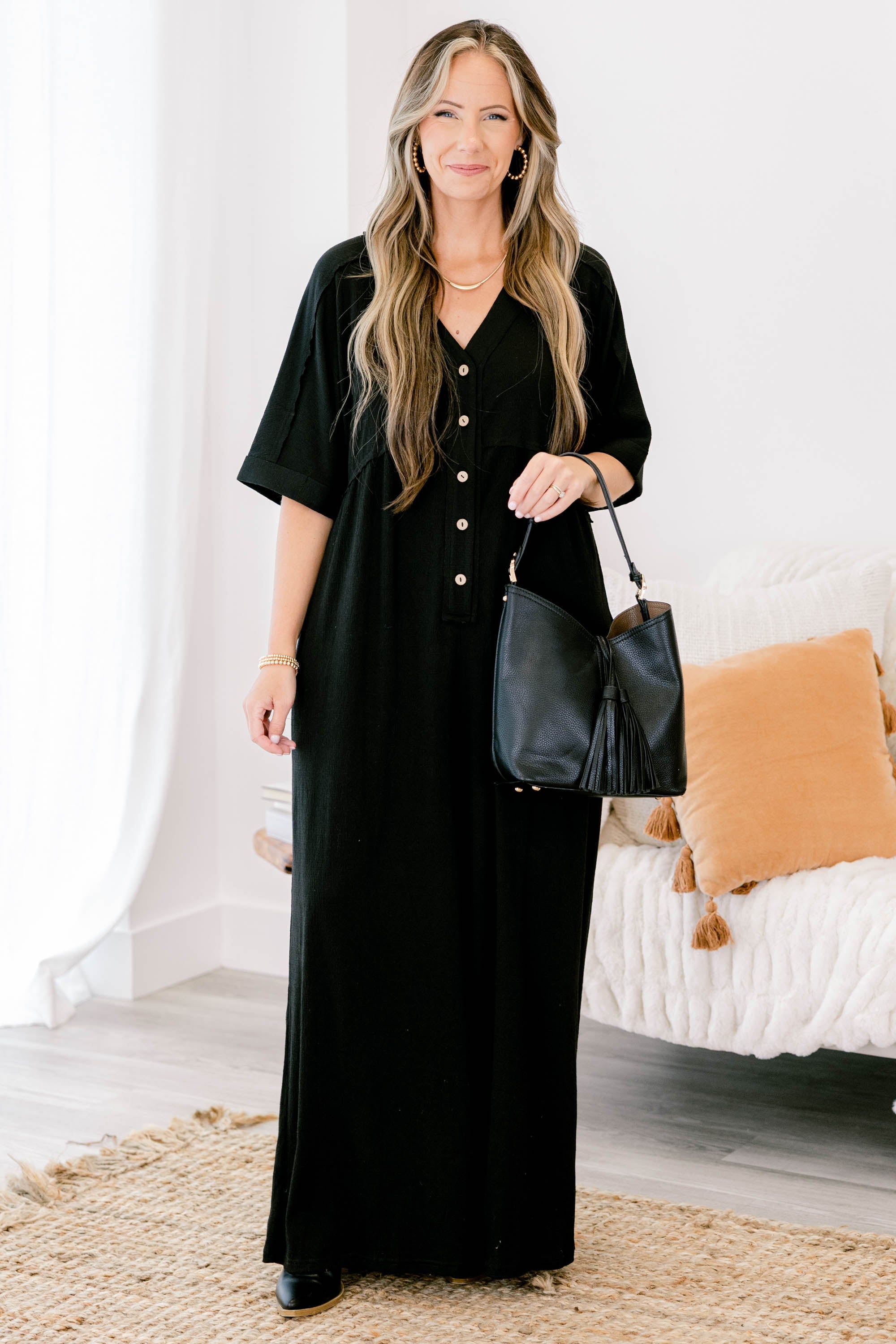All Clear Jumpsuit, Black