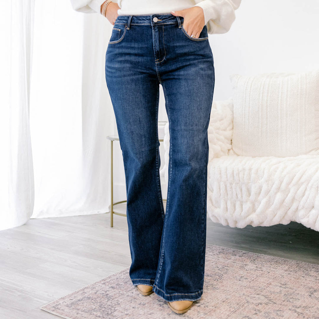 All For It Jeans, Dark Wash