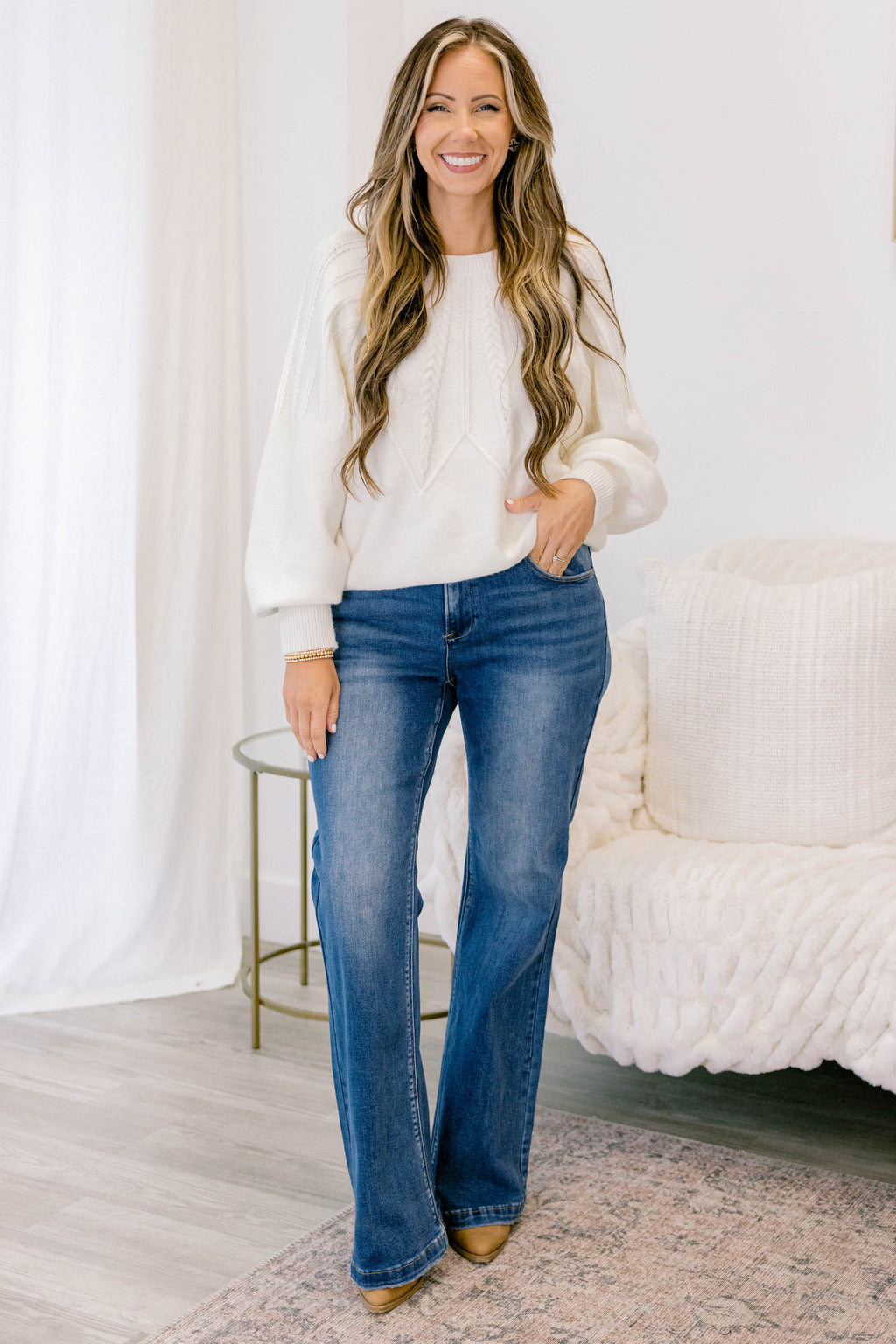All For It Jeans, Medium Wash