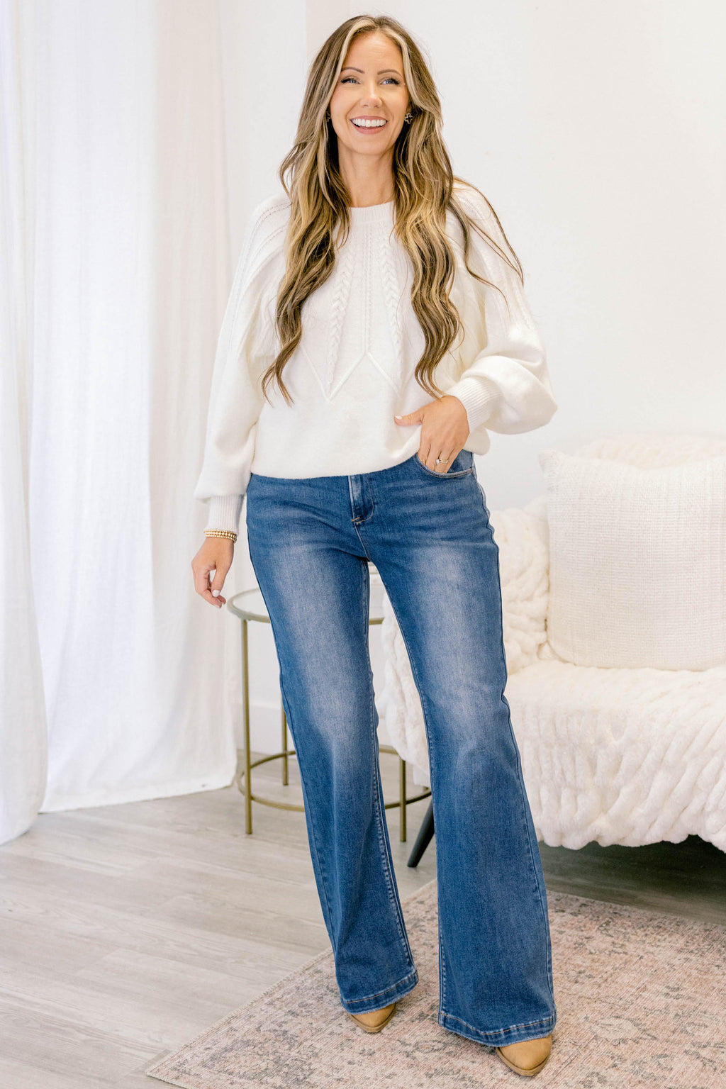 All For It Jeans, Medium Wash