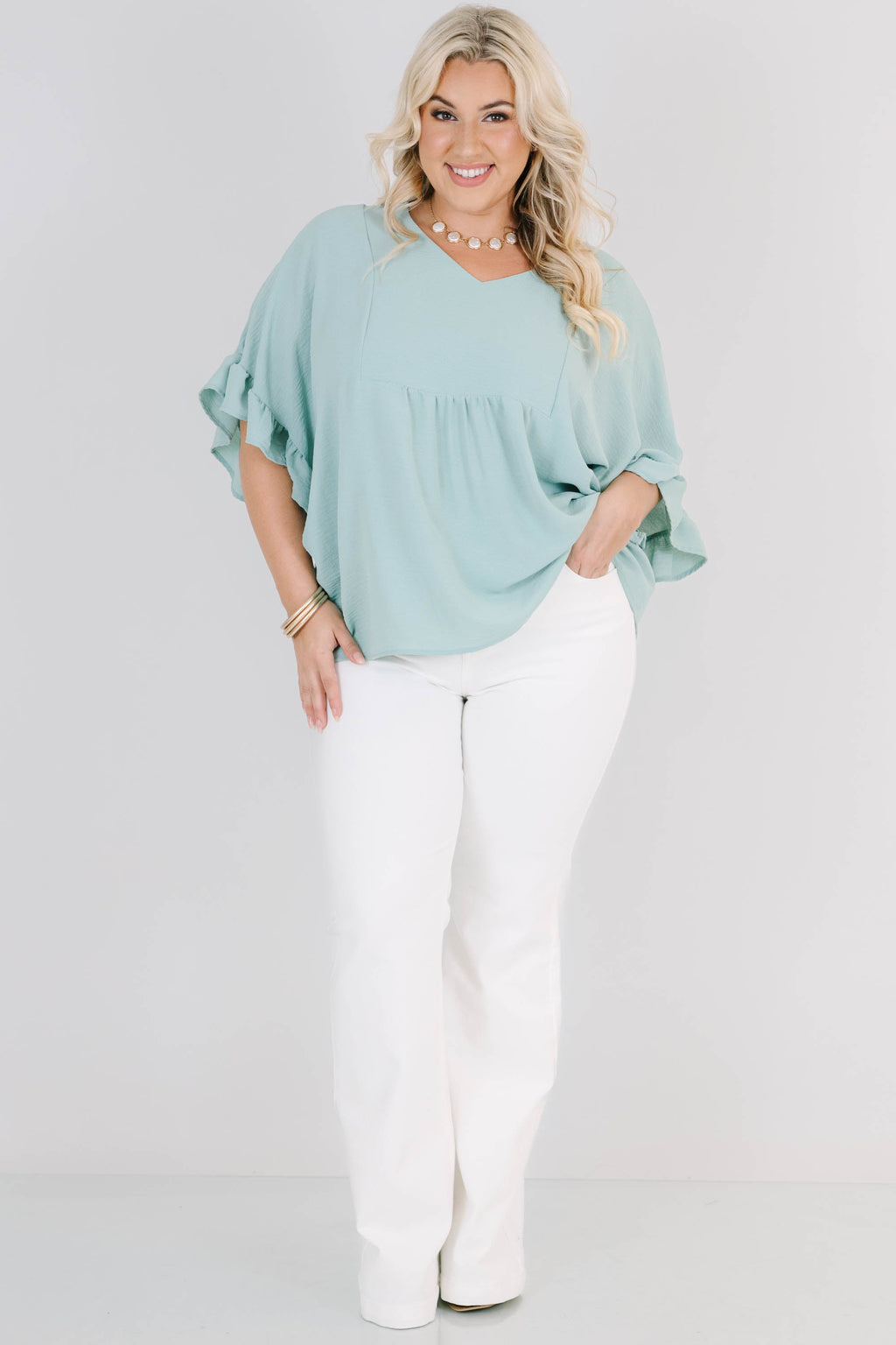 All For It Jeans, White