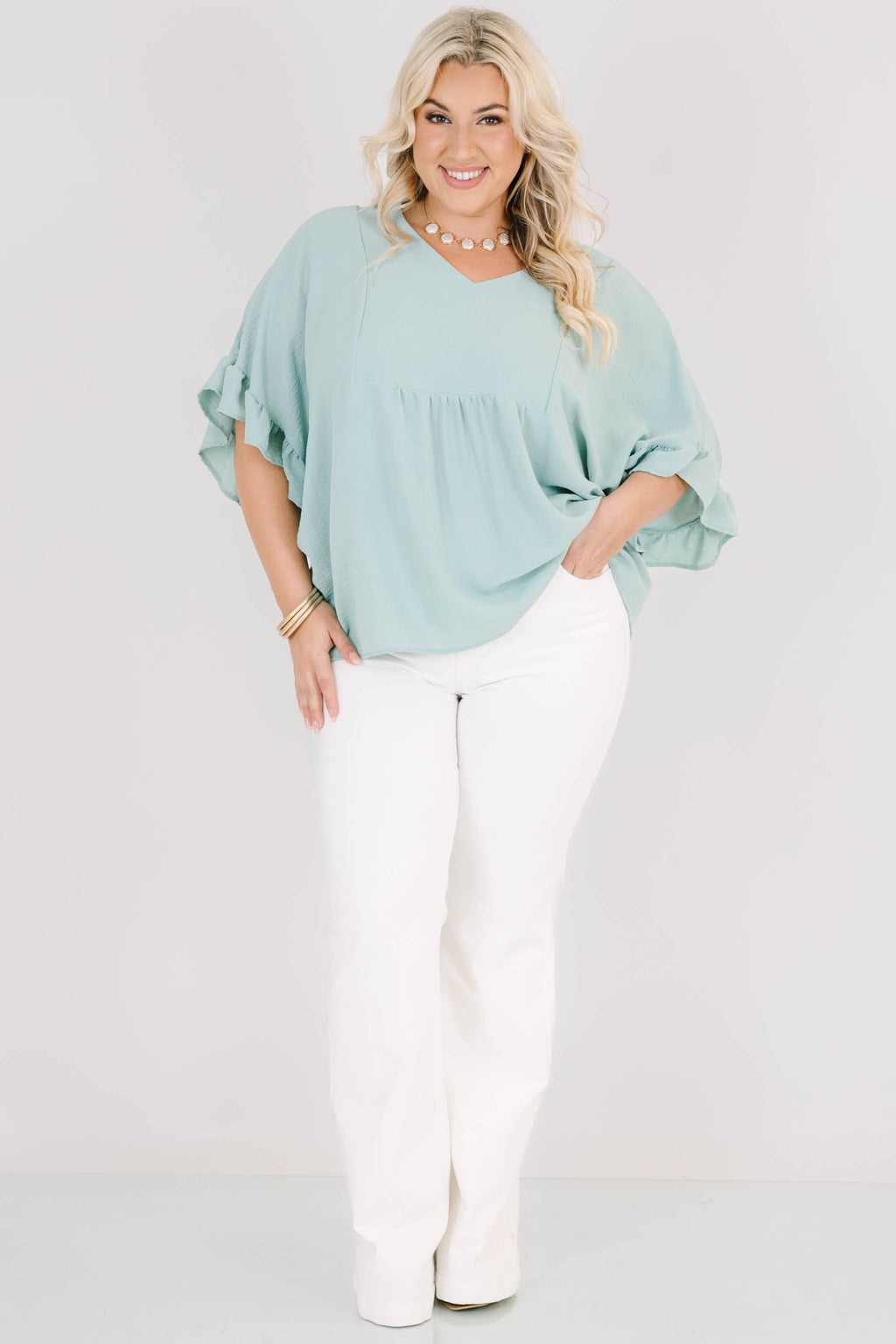 All For It Jeans, White