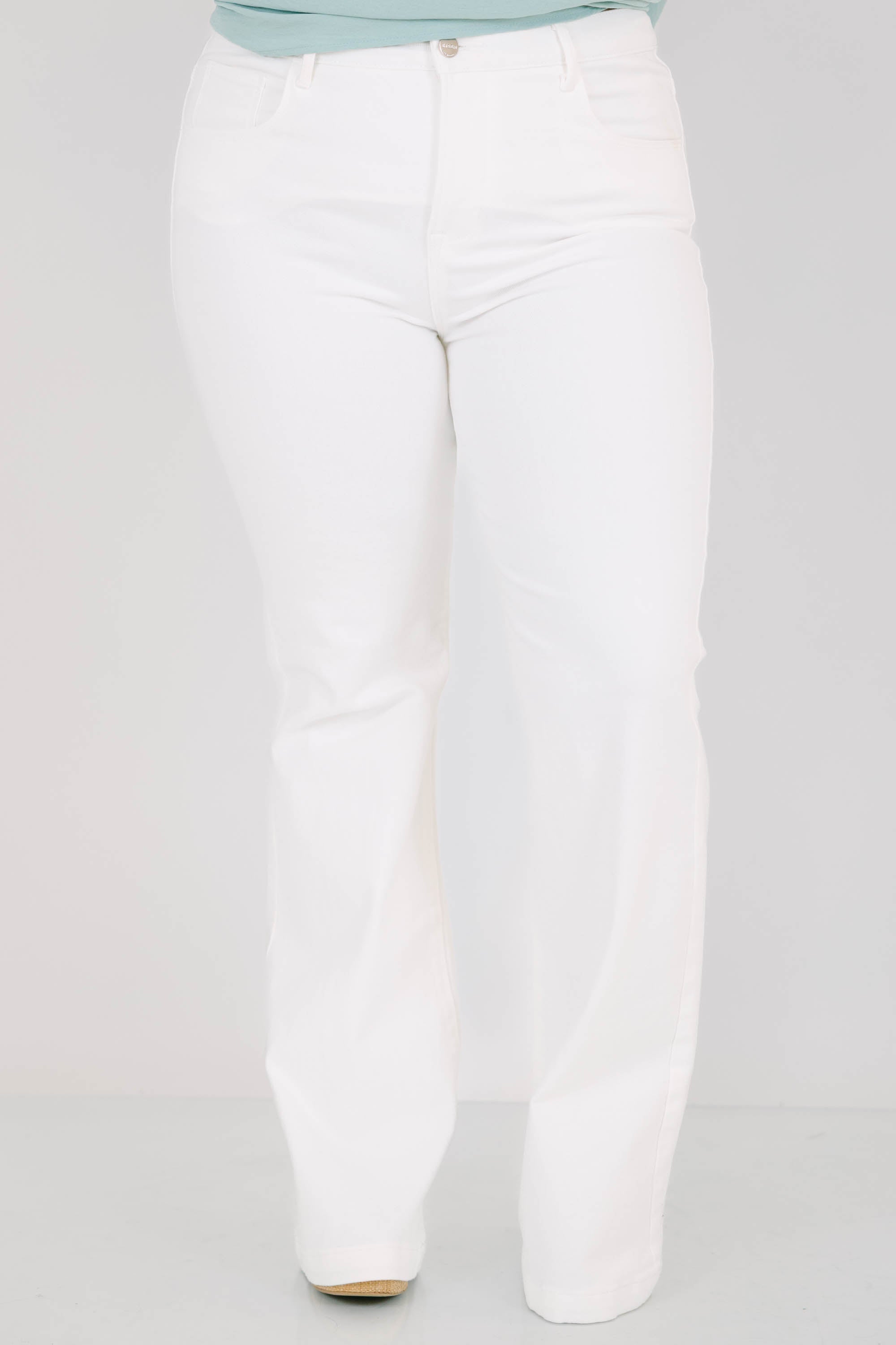 All For It Jeans, White