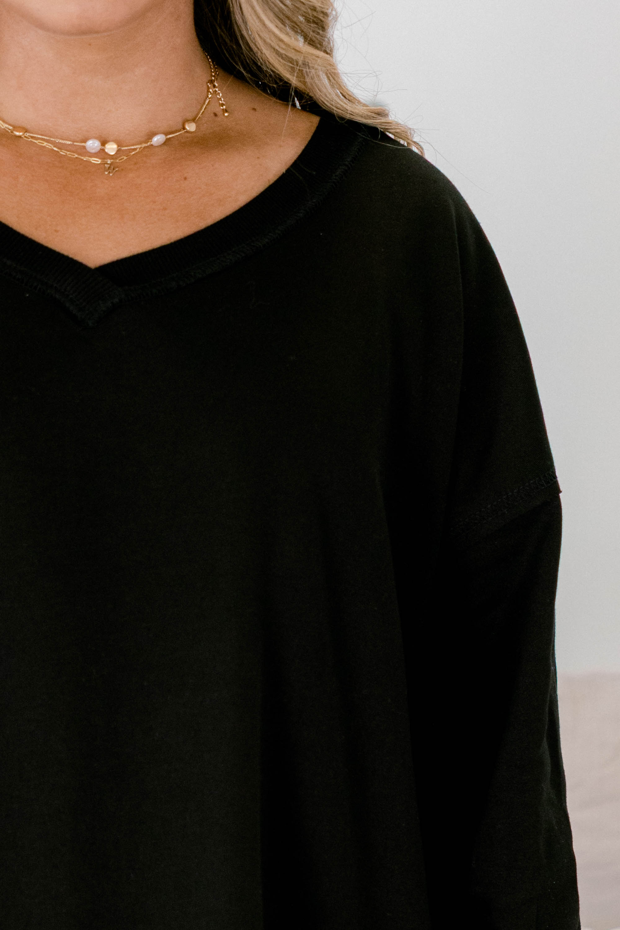 All Going Well Pullover, Black