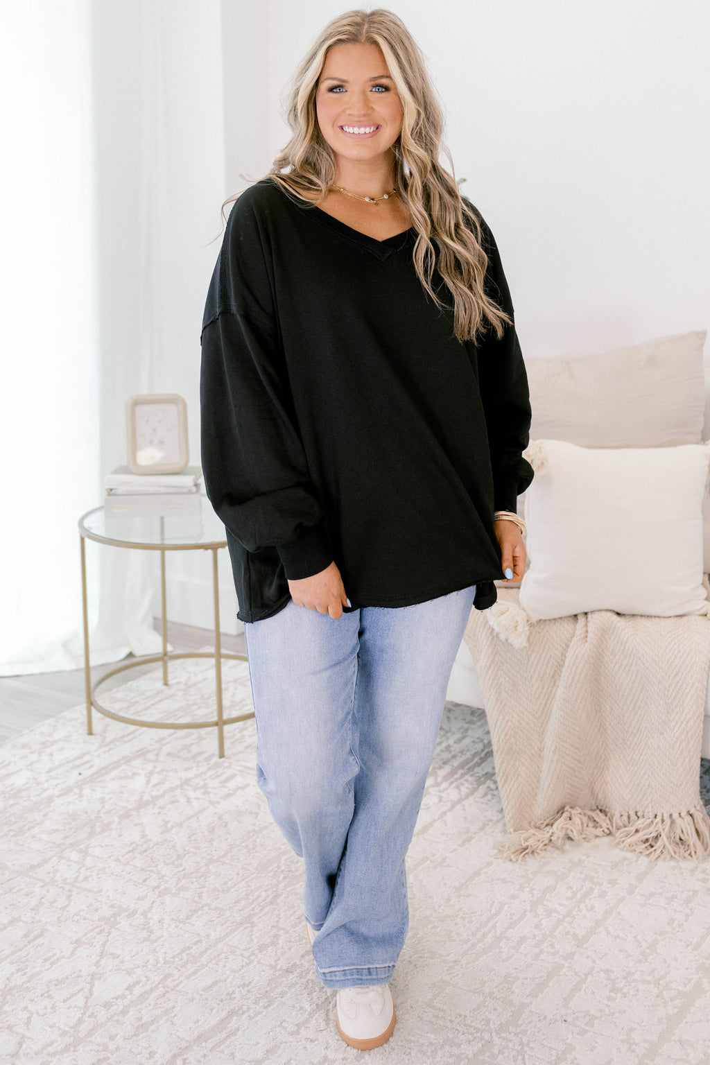 All Going Well Pullover, Black