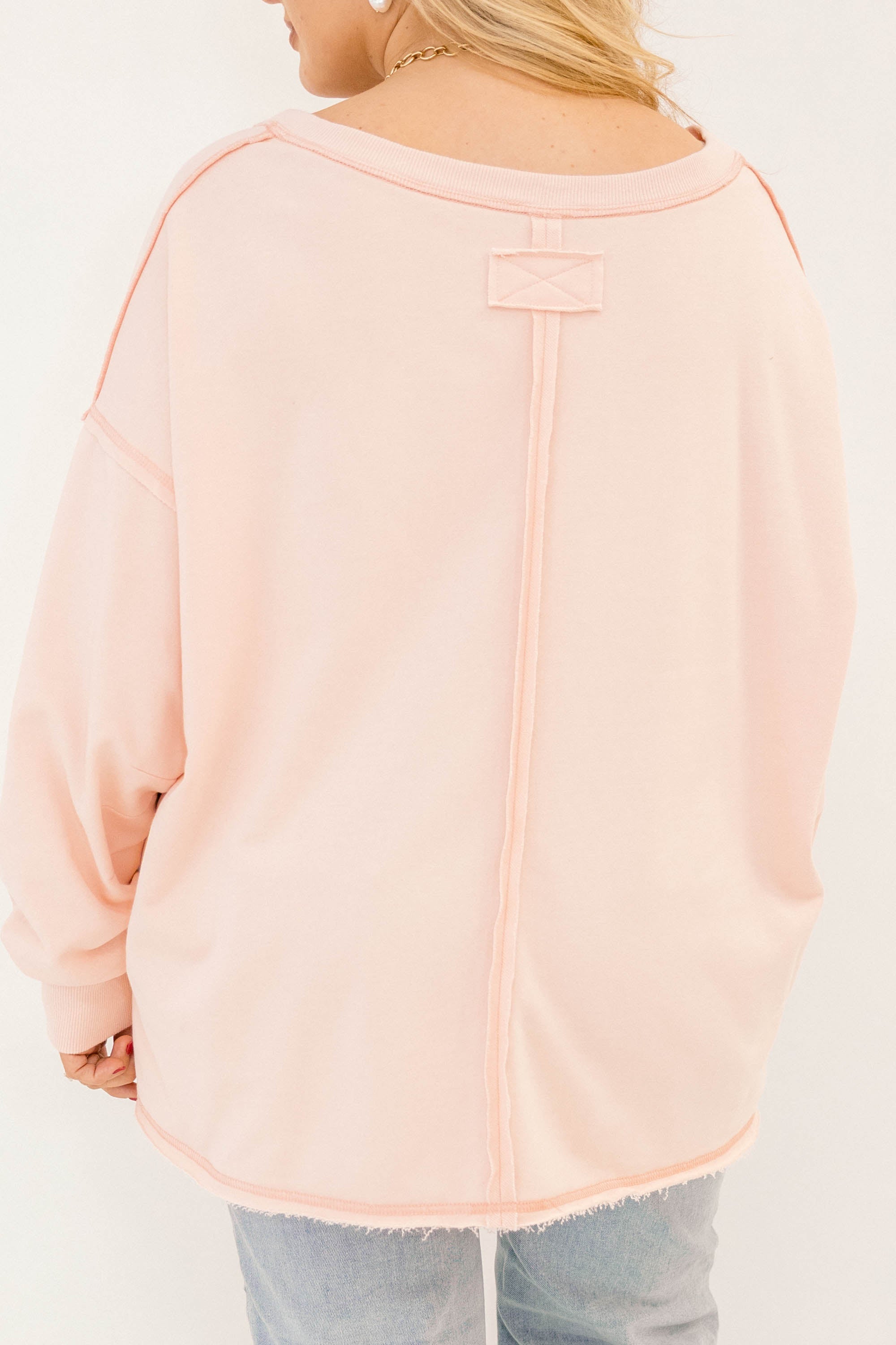 All Going Well Pullover, Pink