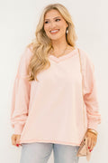 All Going Well Pullover, Pink