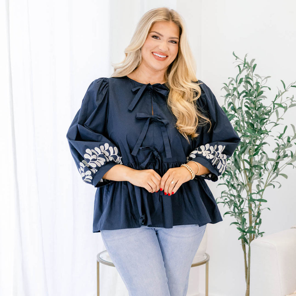 All I Could Ask For Top, Navy