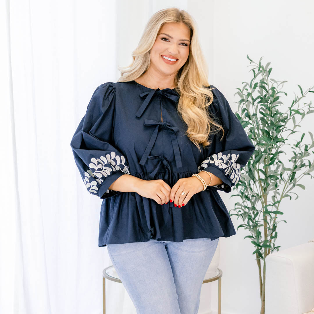 All I Could Ask For Top, Navy