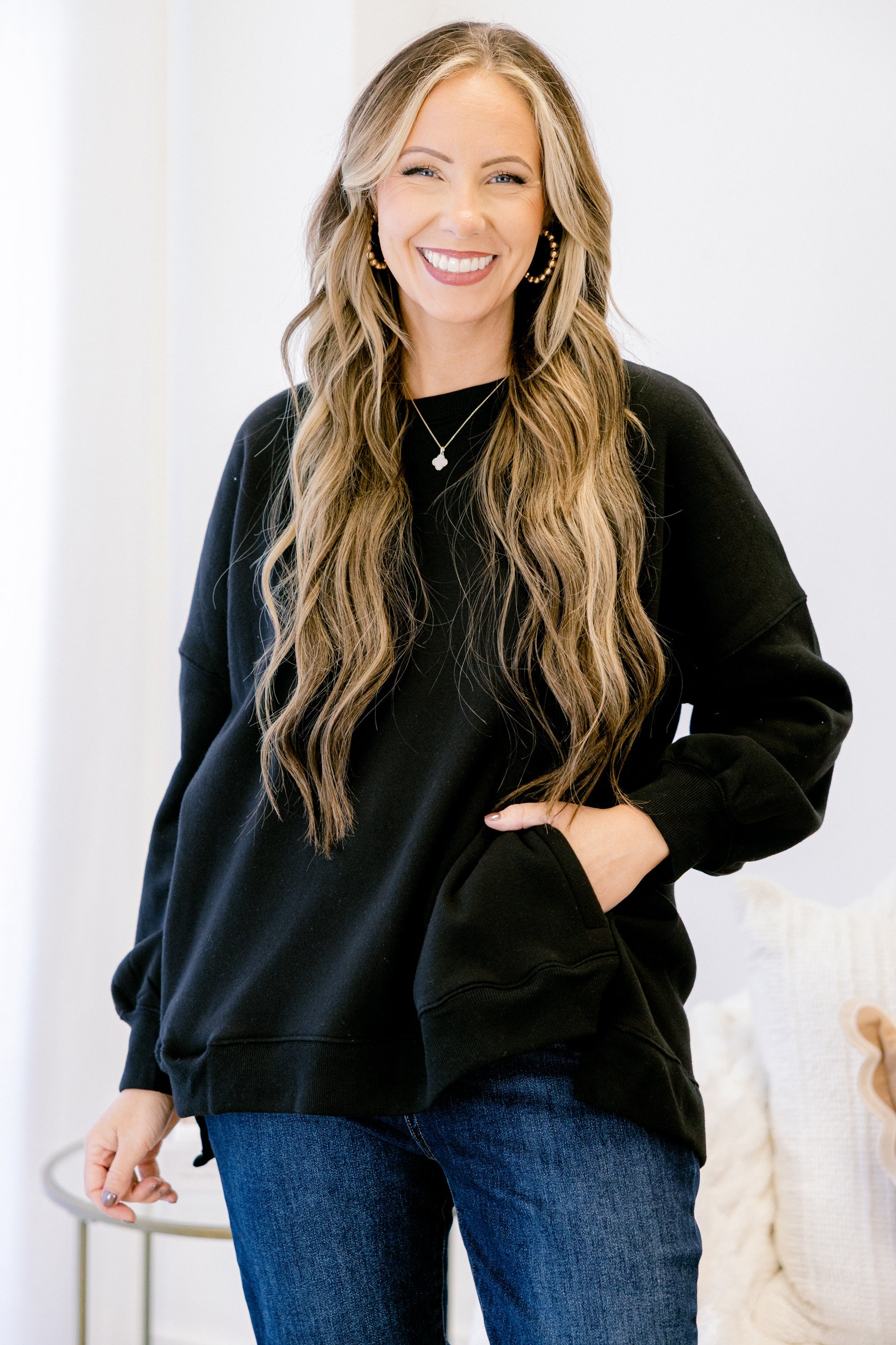 All I Hear About Pullover, Black