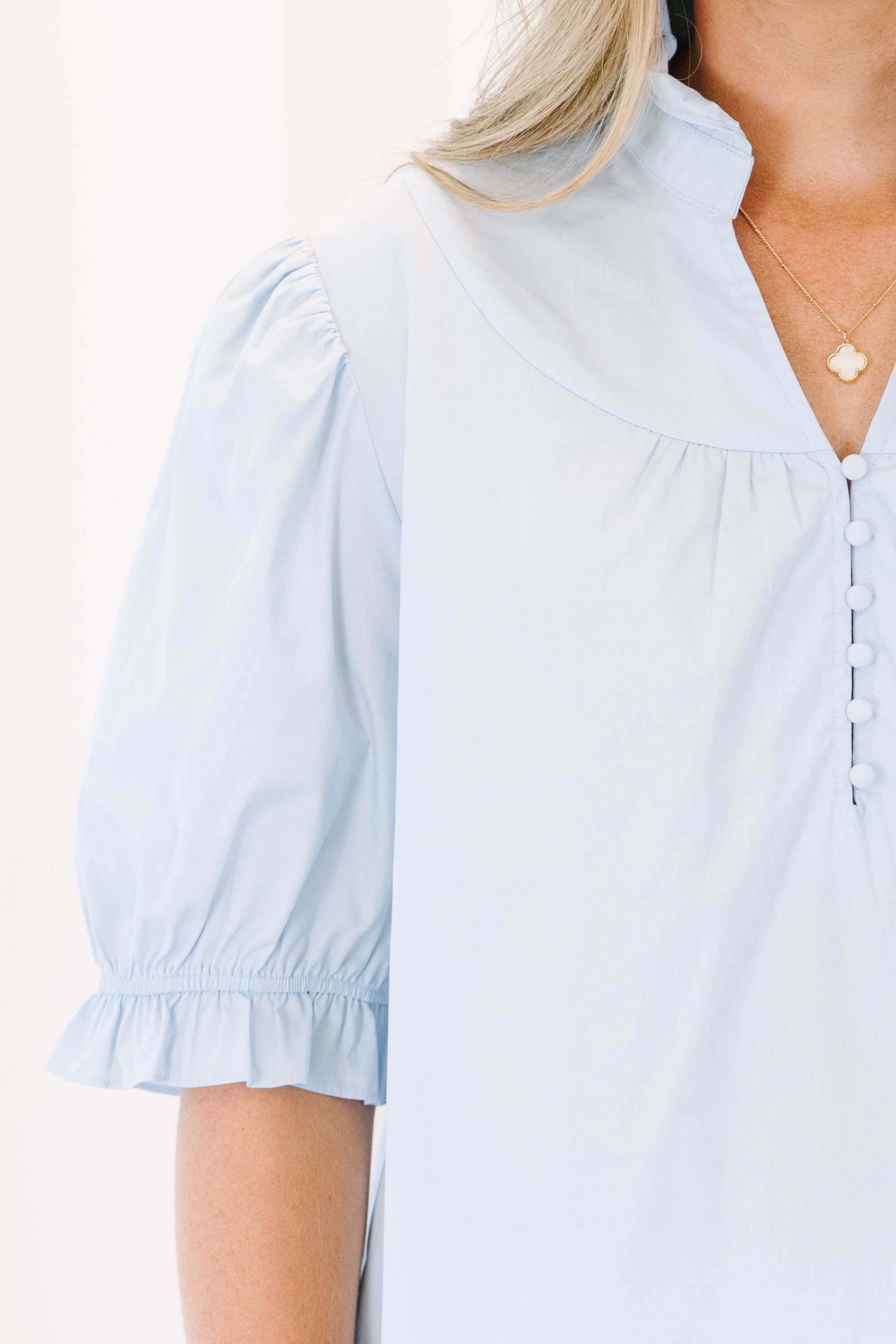 All In A Day Top, Blue